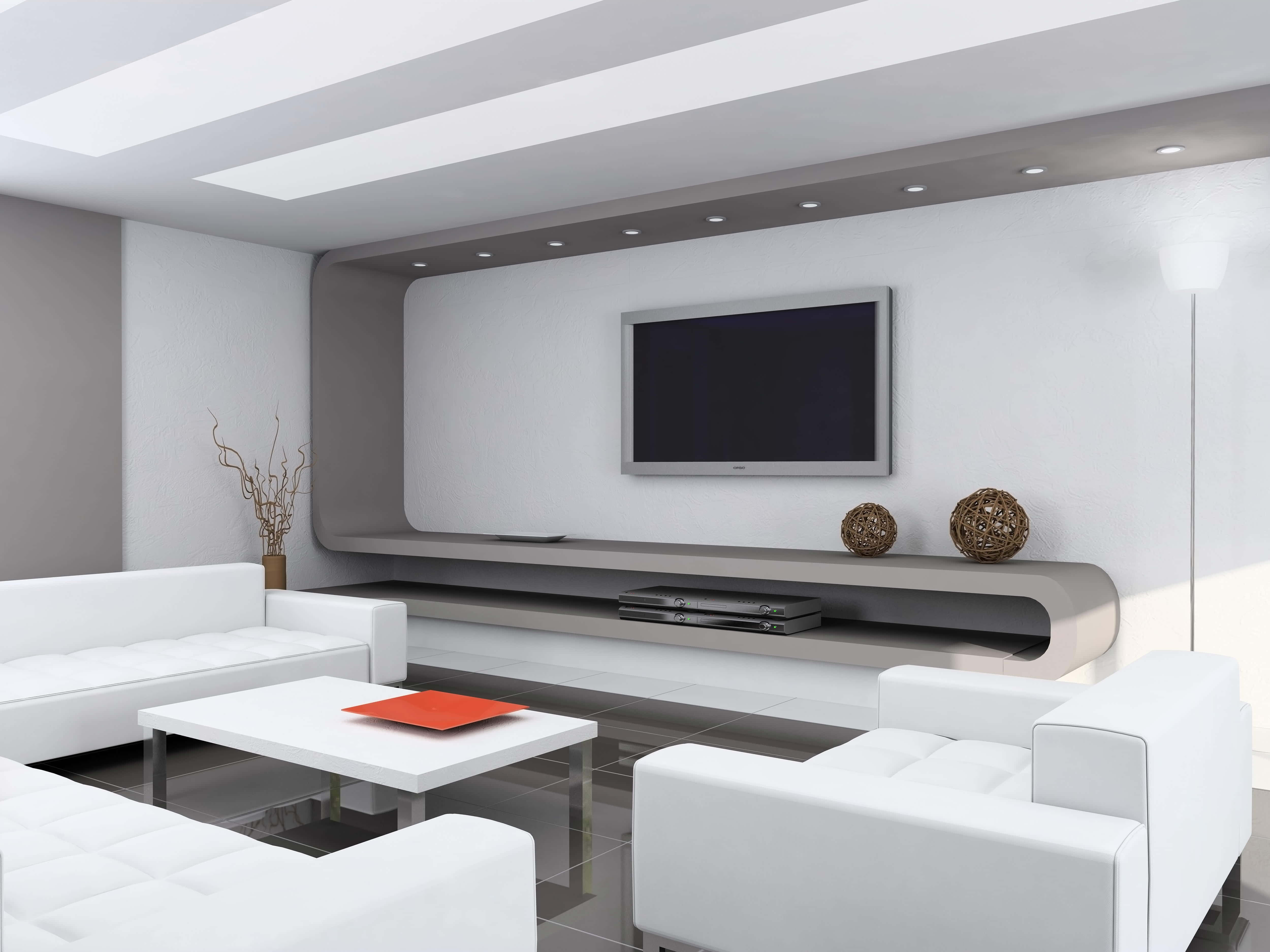 Home Cinema 5000, 3750, white furniture, 4K Desktop Wallpaper