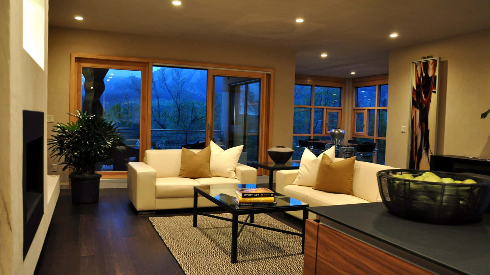Home Cinema, 1920 x 1080, modern living room, Full HD Desktop Wallpaper