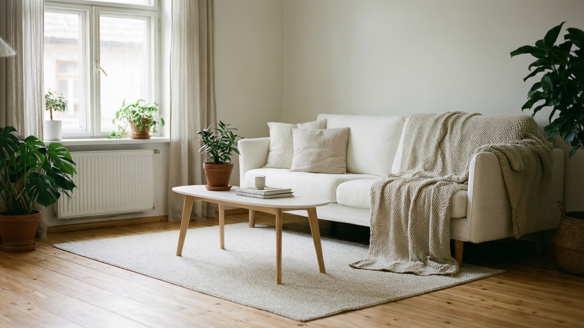 Scandi Serenity, Scandinavian, minimalist, Full HD Desktop Wallpaper