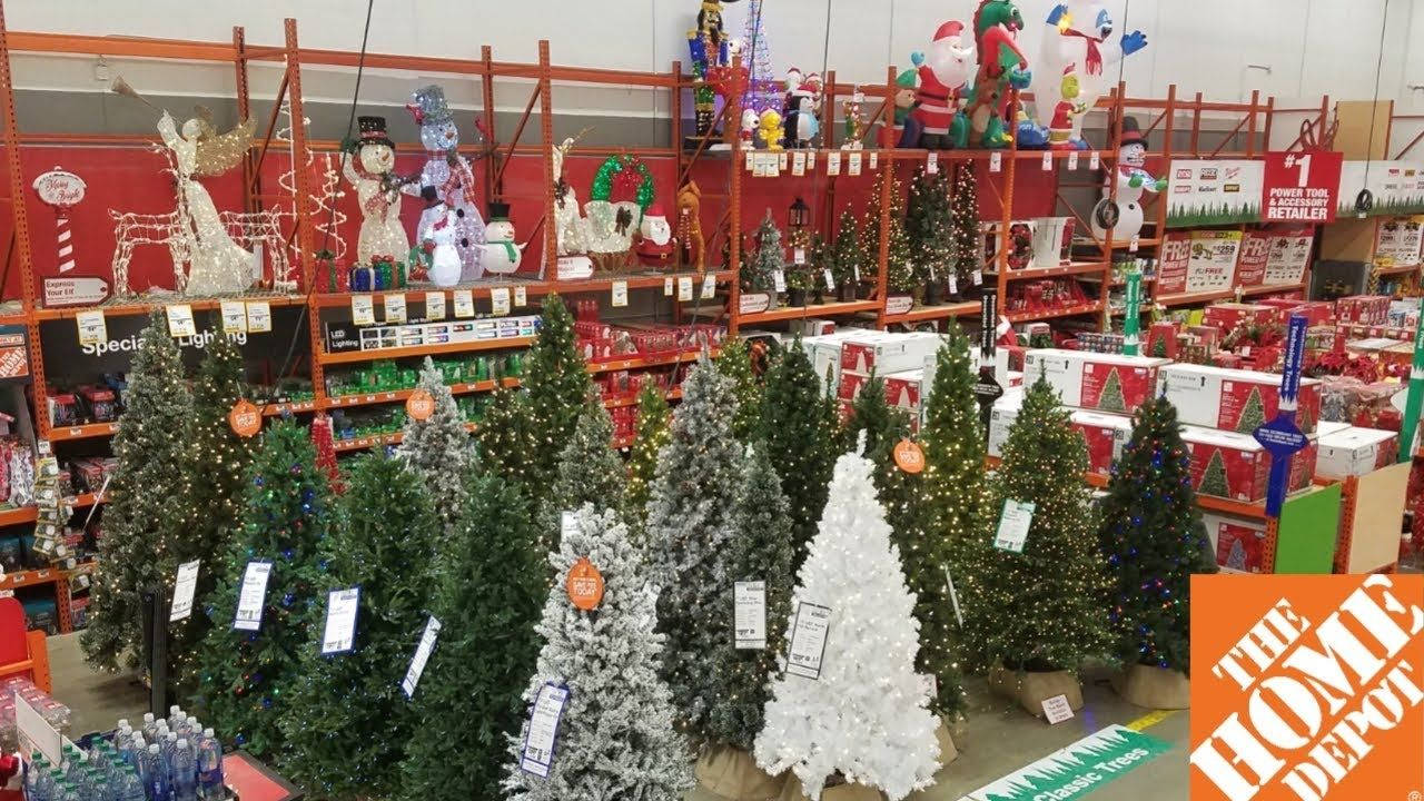 Home Depot, Christmas trees, artificial Christmas trees, HD Desktop Wallpaper