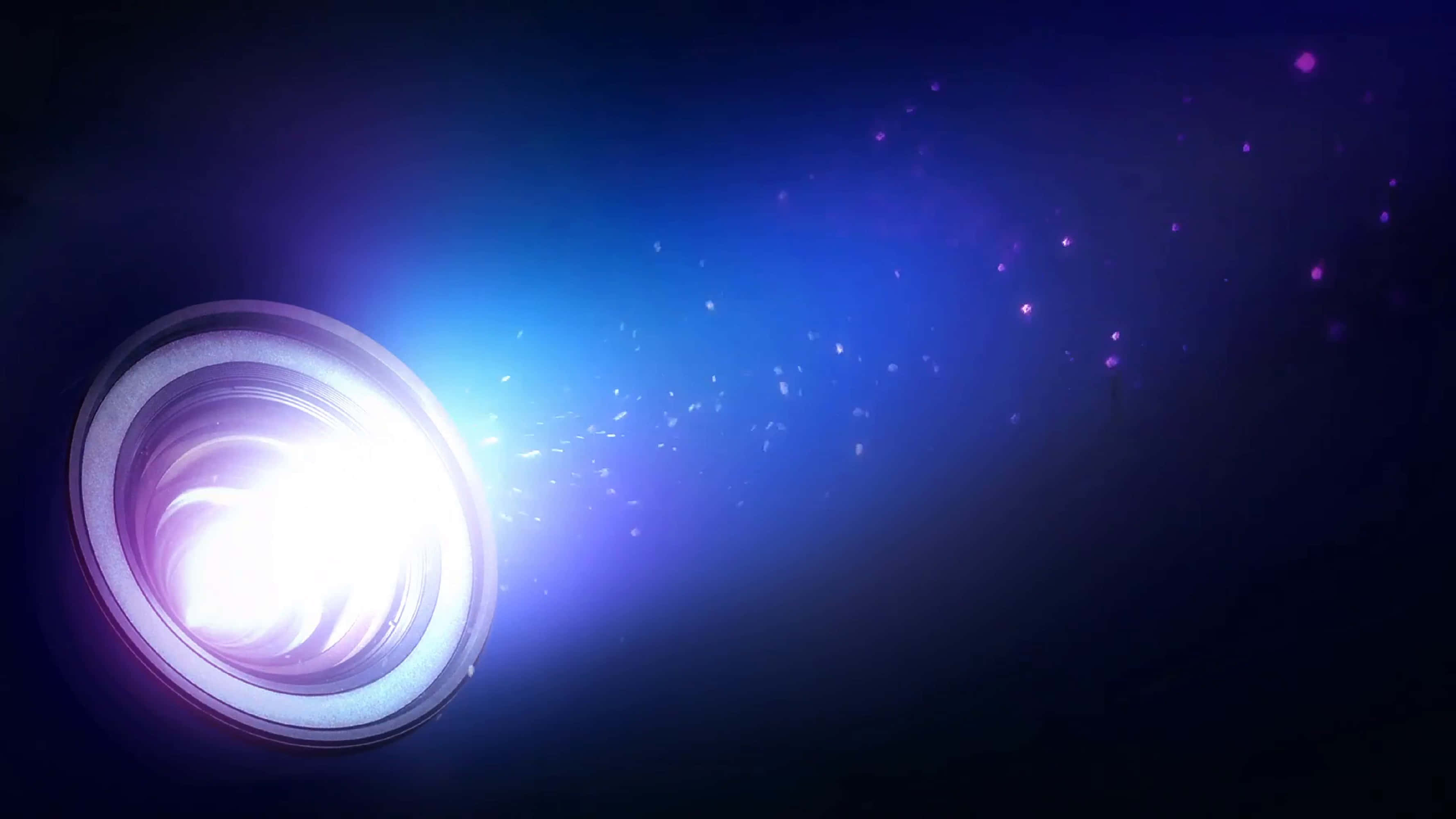4K projector, 3555 x 2000, radiant blue beam, 2K Desktop Wallpaper