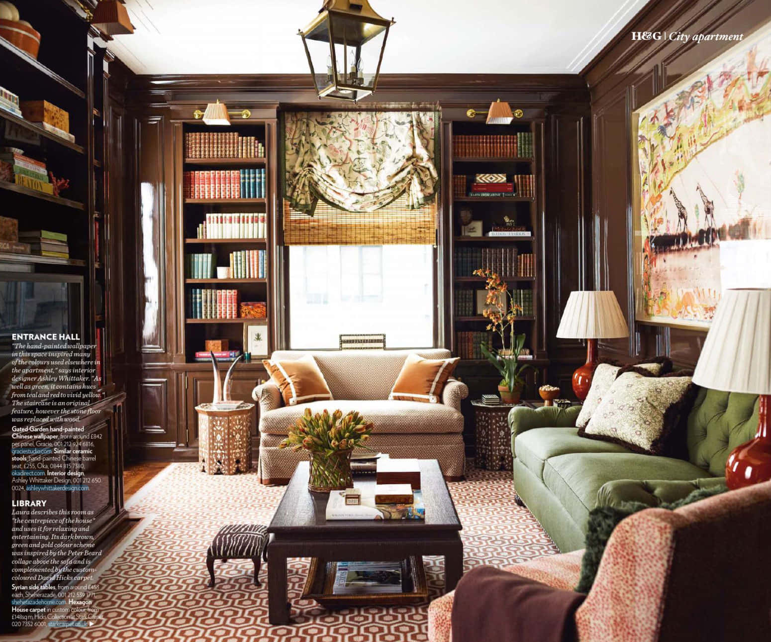 Home Library, dark wood paneling, bookshelves, HD Desktop Wallpaper