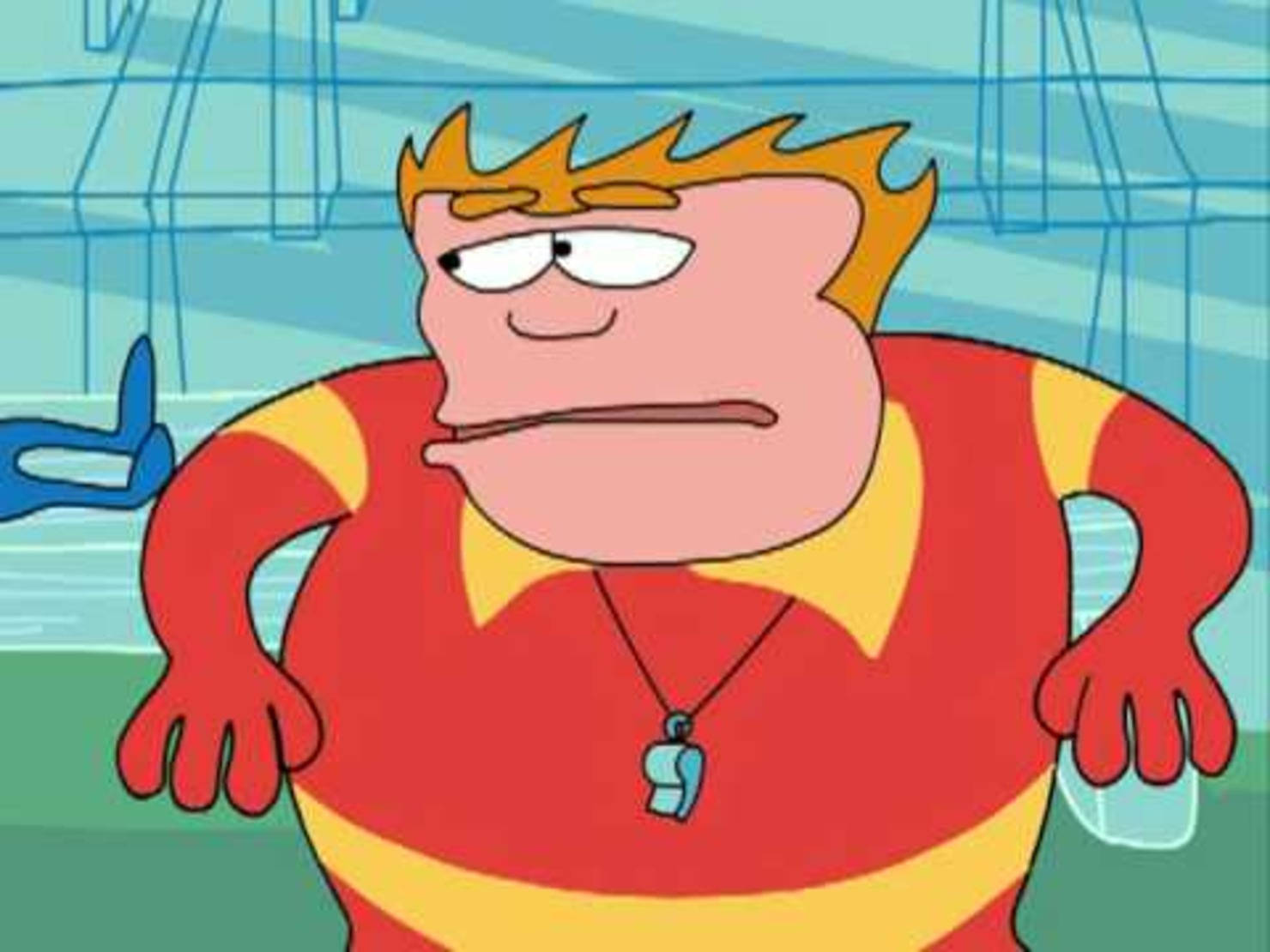 Home Movies, coach, orange hair, HD Desktop Wallpaper