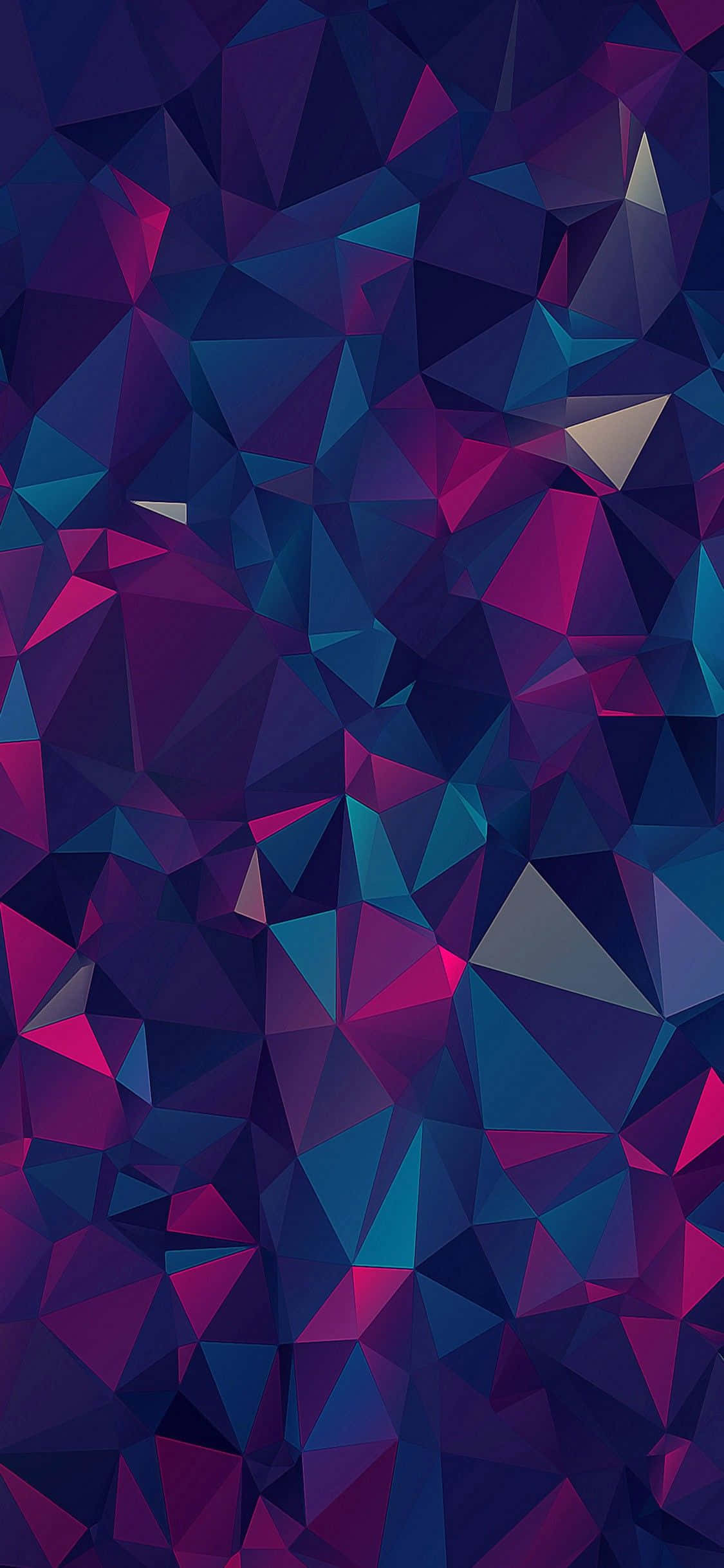 iPhone, abstract wallpaper, interlocking triangles, Full HD Phone Wallpaper