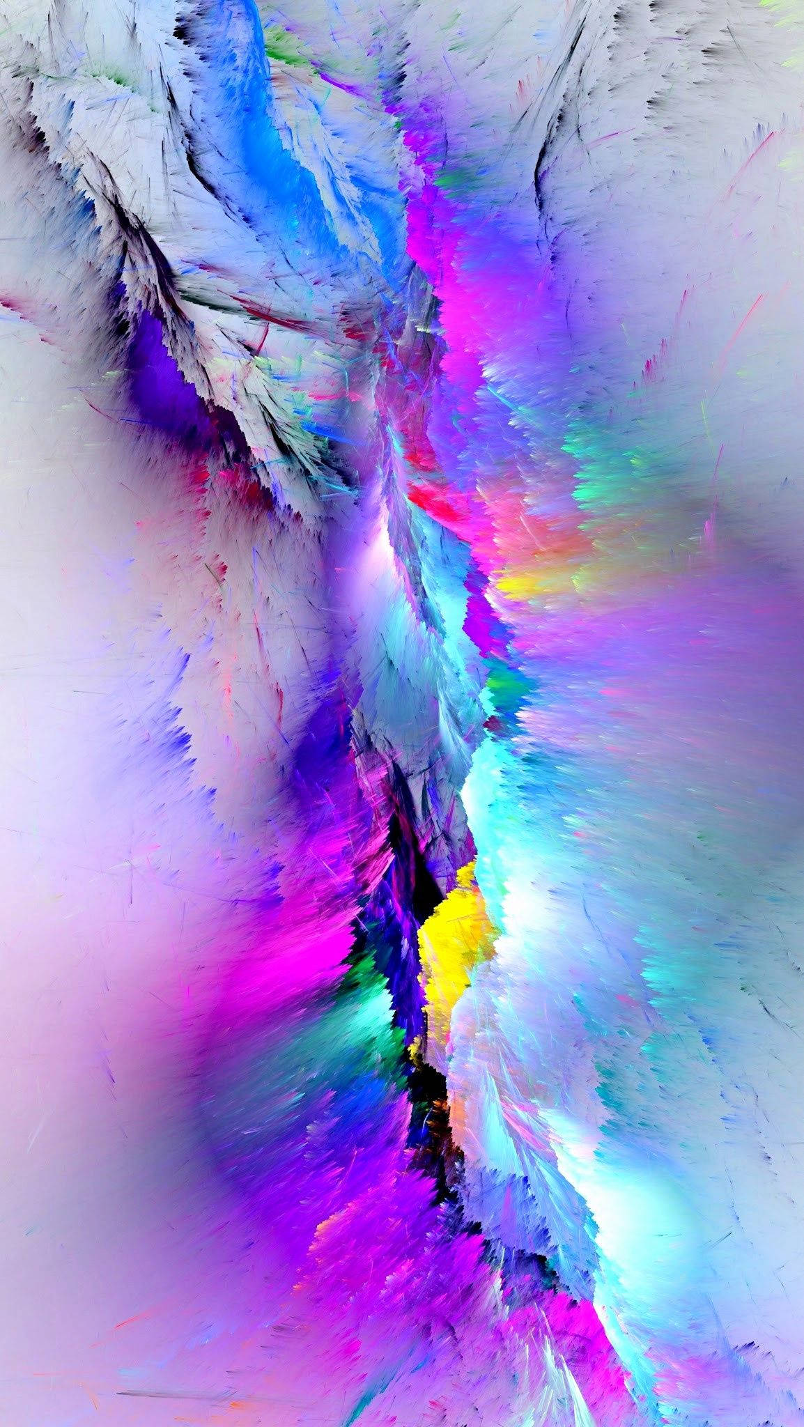 iPhone Xr, neon purple, pink, Full HD Phone Wallpaper