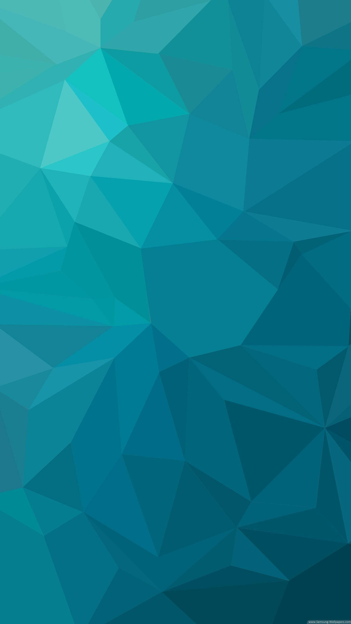 geometric abstract, teal, blue, 2K Phone Wallpaper