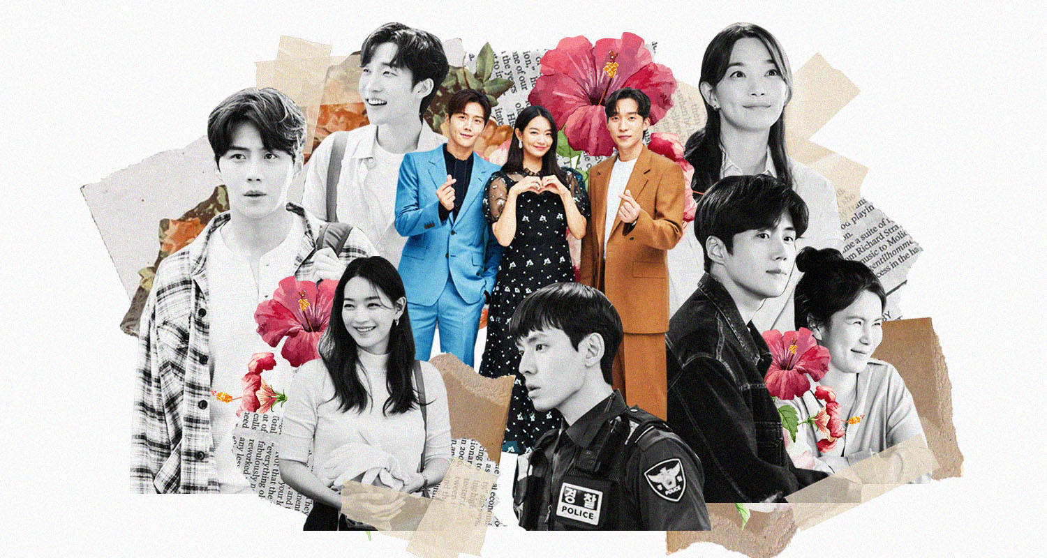 Hometown Cha Cha Cha, mosaic art, Korean actors, HD Desktop Wallpaper