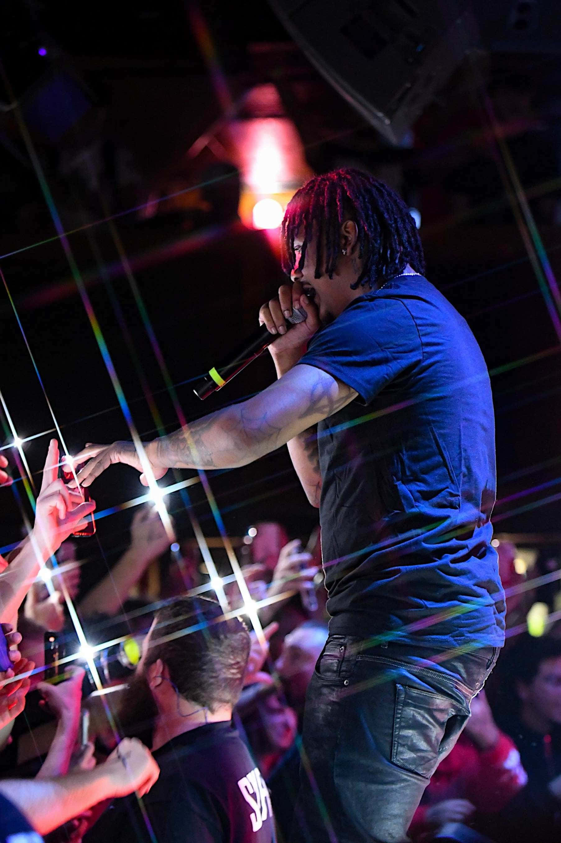 Homixide Gang, dreadlocks, mic, 2K Phone Wallpaper