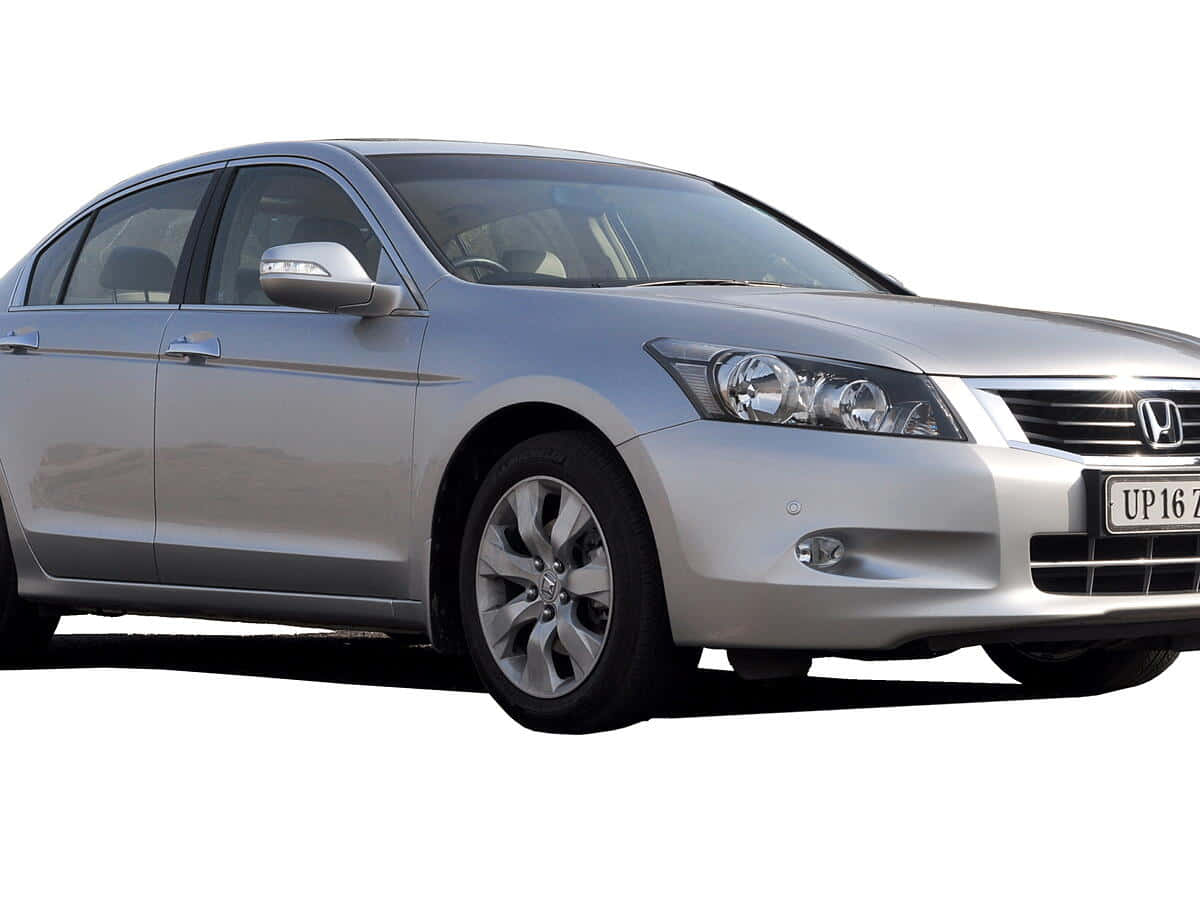 Honda Accord, silver, sedan, SD Desktop Wallpaper