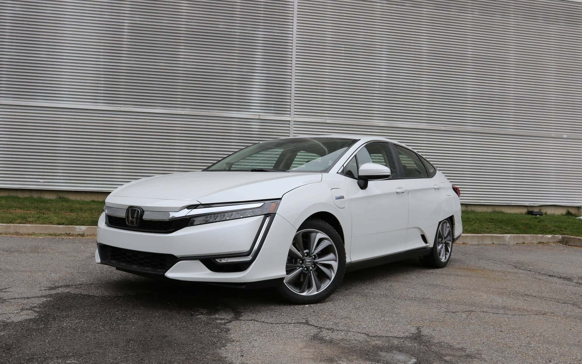 Honda Clarity, white, electric sedan, Full HD Desktop Wallpaper