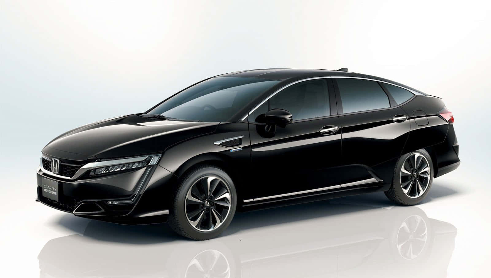 Honda Clarity, black, sedan, HD Desktop Wallpaper