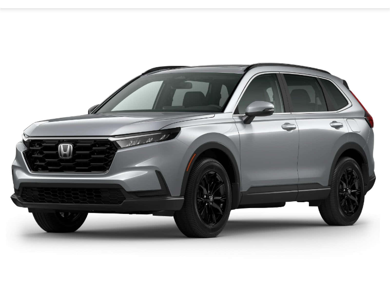 Honda CR-V, silver, black accents, HD Desktop Wallpaper