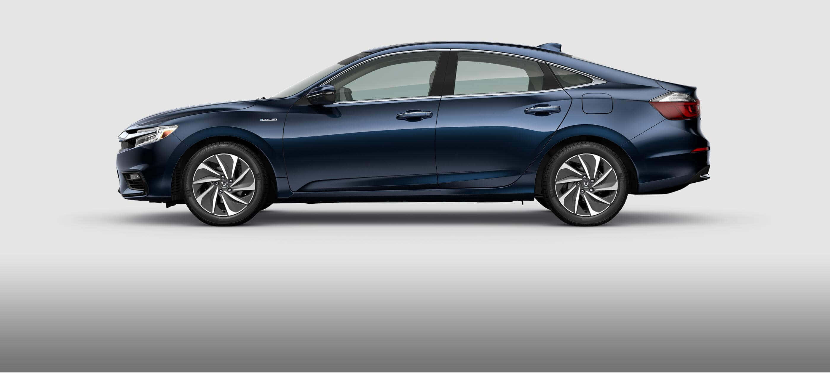 Honda Insight, dark blue, sedan, 2K Desktop Wallpaper