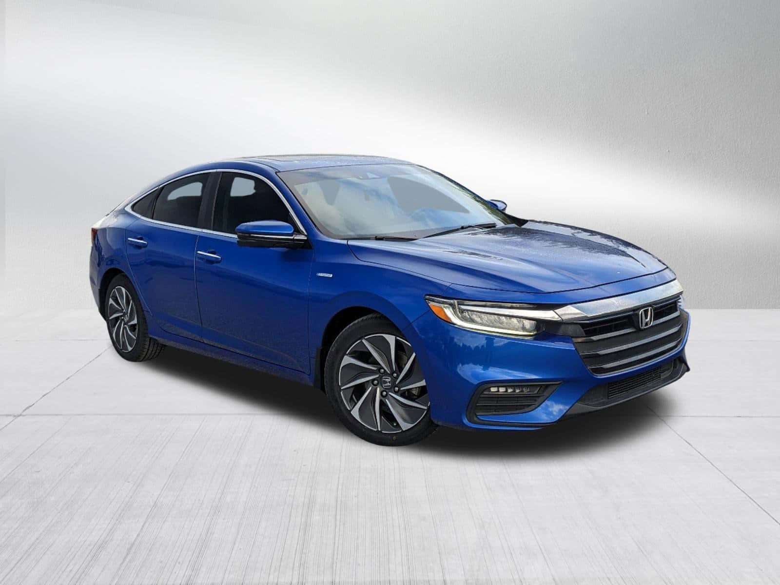 Honda Insight, blue, sedan, HD Desktop Wallpaper