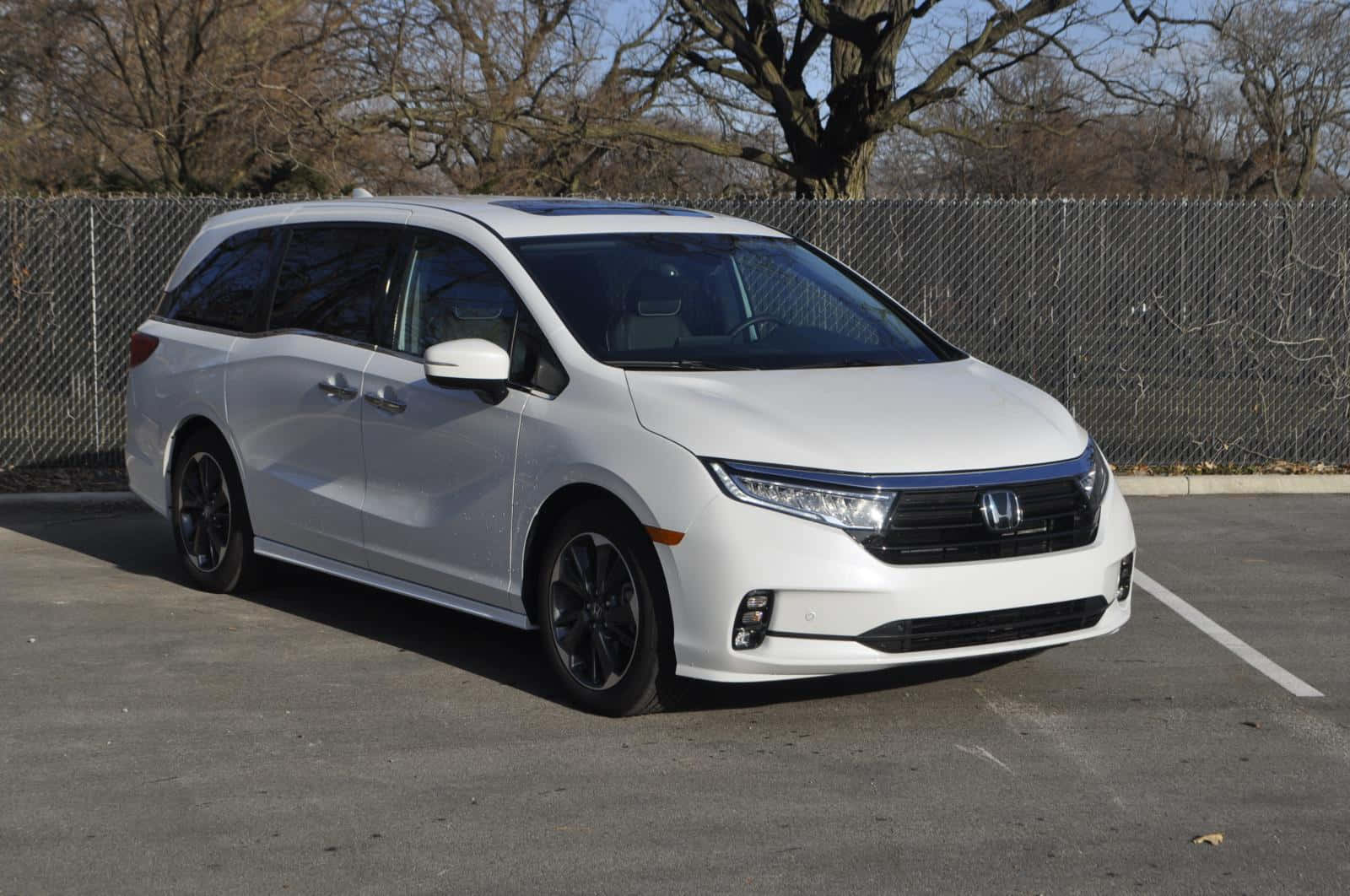 Honda Odyssey, 2023, white, HD Desktop Wallpaper