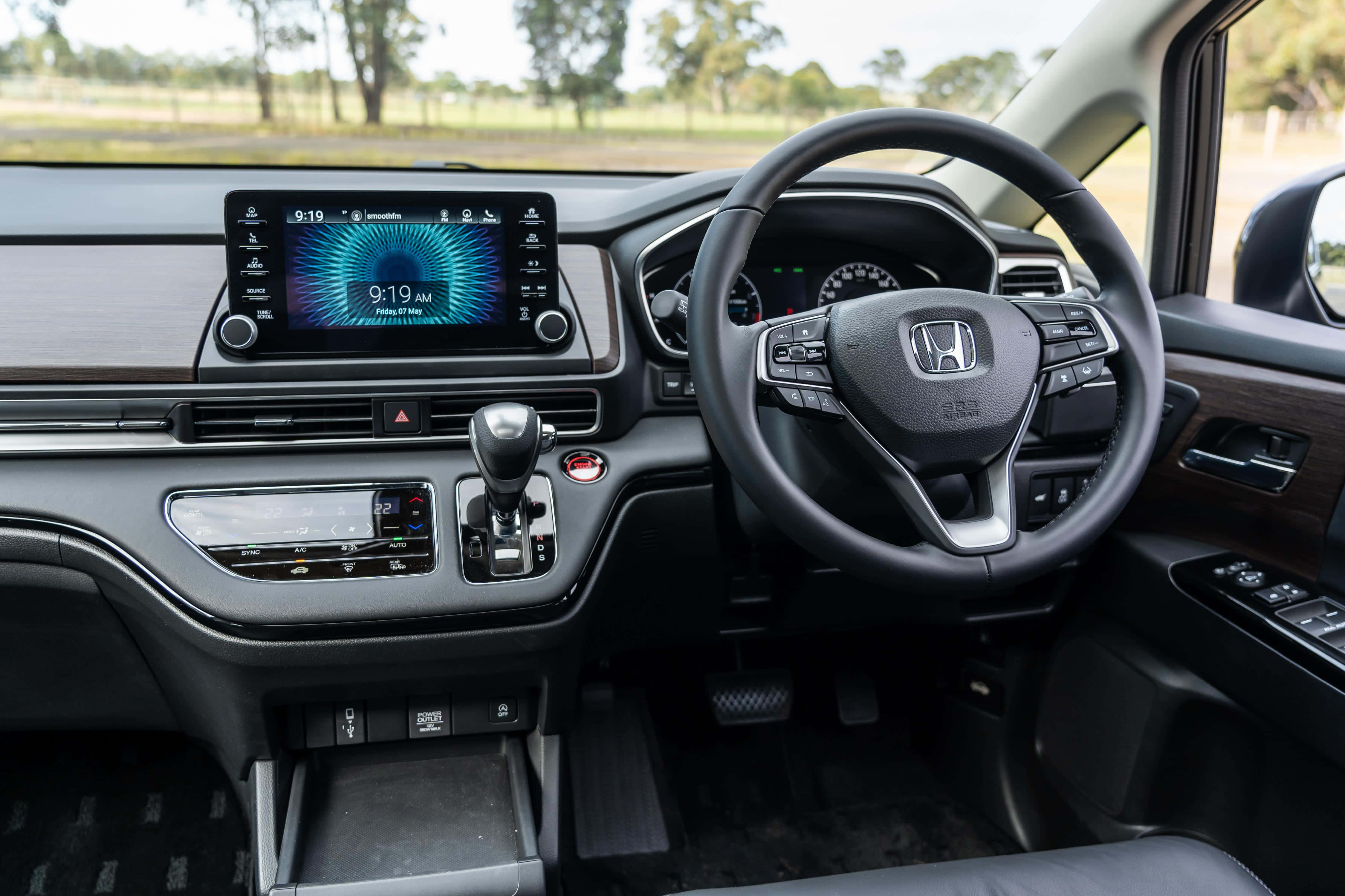Honda Odyssey, digital dashboard, steering wheel, 4K Desktop Wallpaper