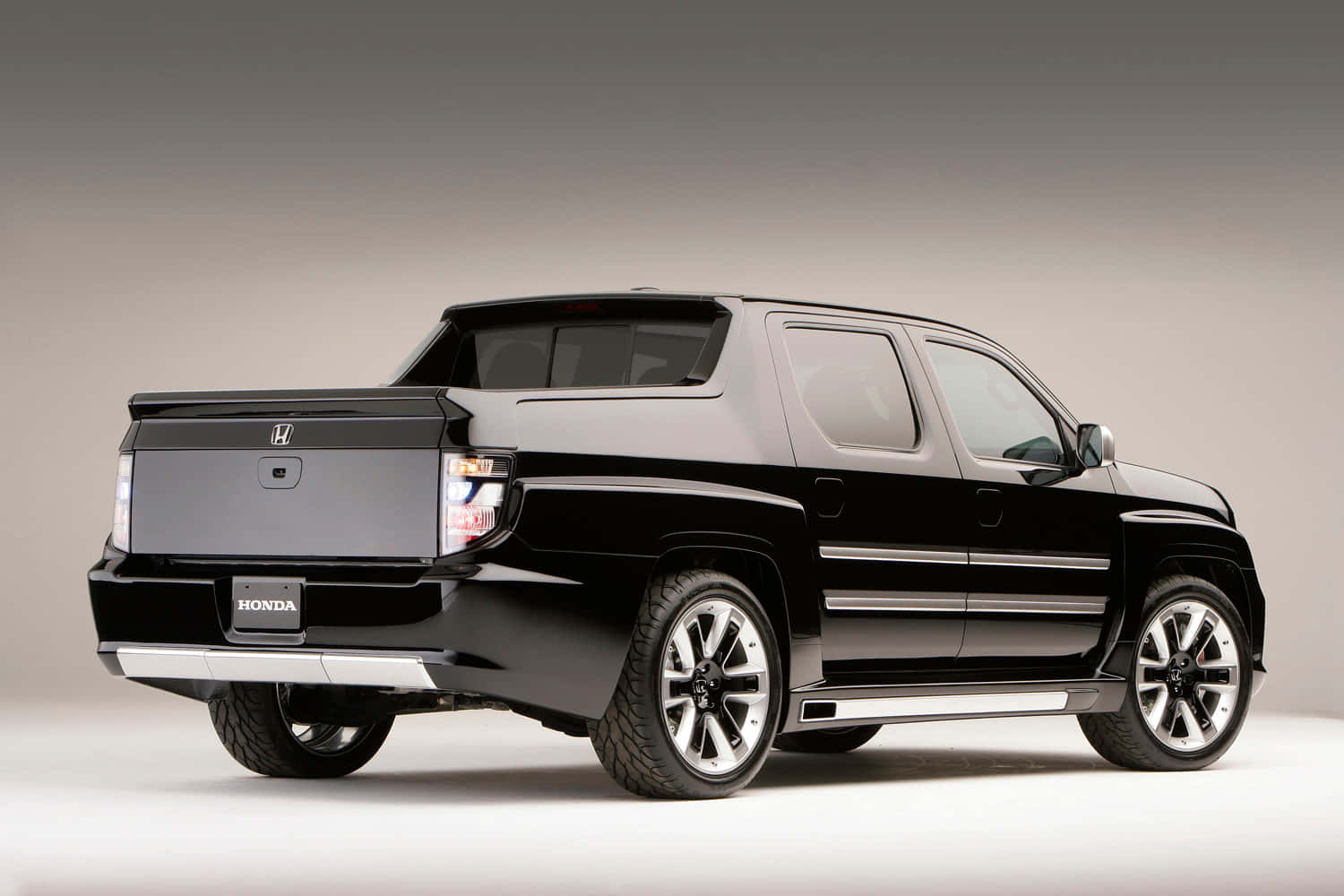Honda Ridgeline, black, chrome accents, HD Desktop Wallpaper