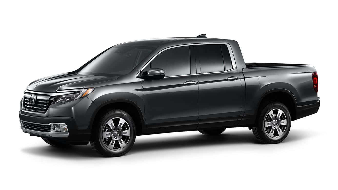 Honda Ridgeline, dark gray, pickup truck, HD Desktop Wallpaper