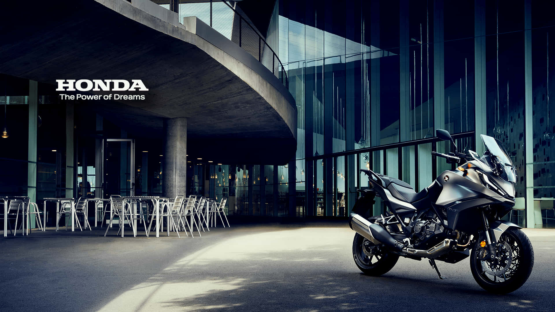 Honda, motorcycle, sleek black, Full HD Desktop Wallpaper