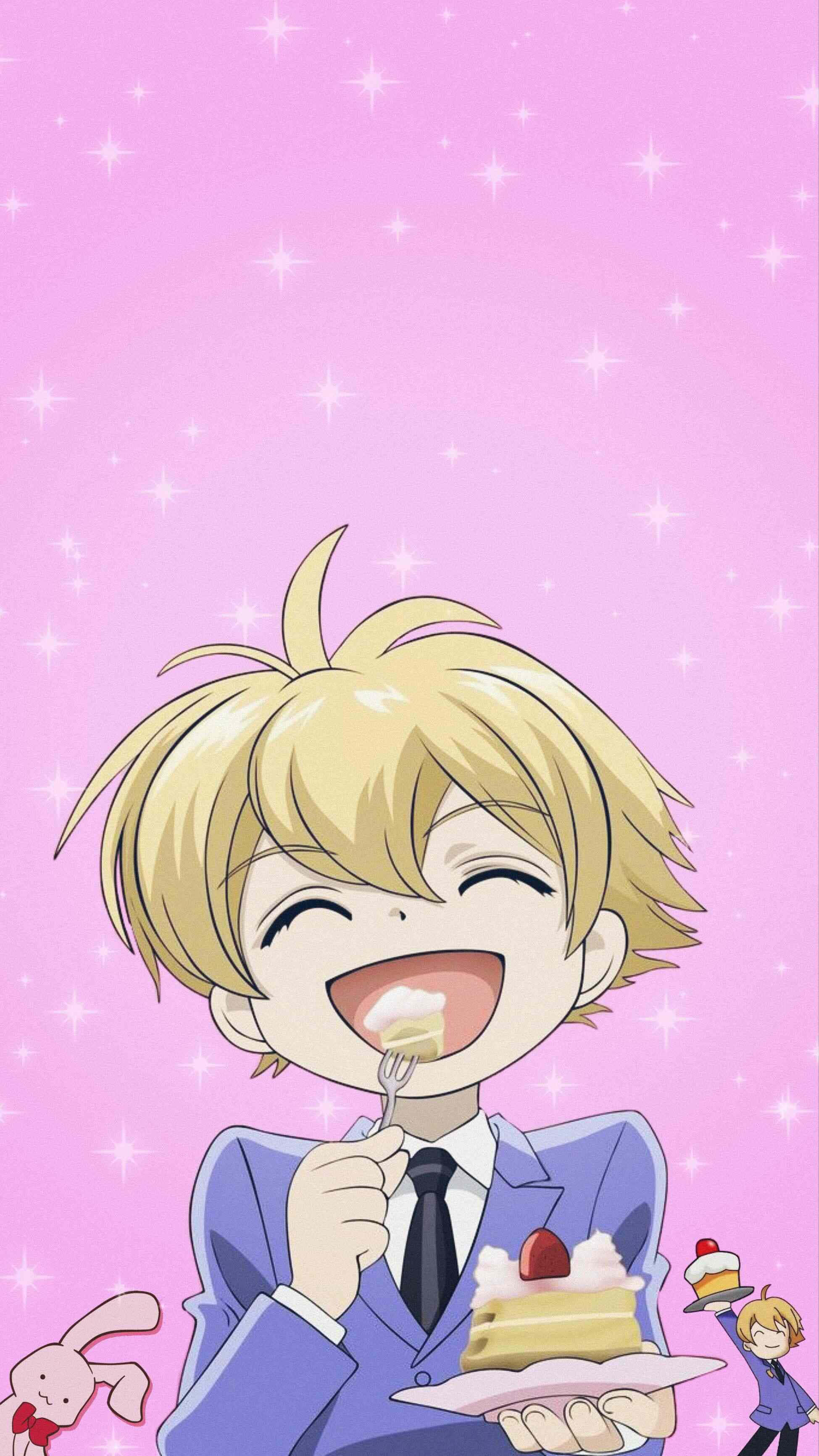 Honey Senpai, anime boy, blue suit, 2K Phone Wallpaper