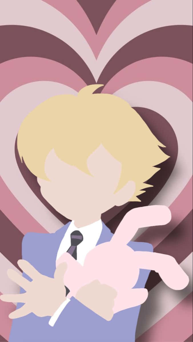 Honey Senpai, blonde man, blue suit, SD Phone Wallpaper