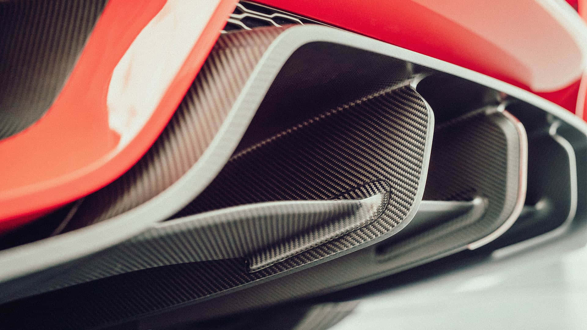 Hongqi S9, red, carbon fiber exhaust, Full HD Desktop Wallpaper