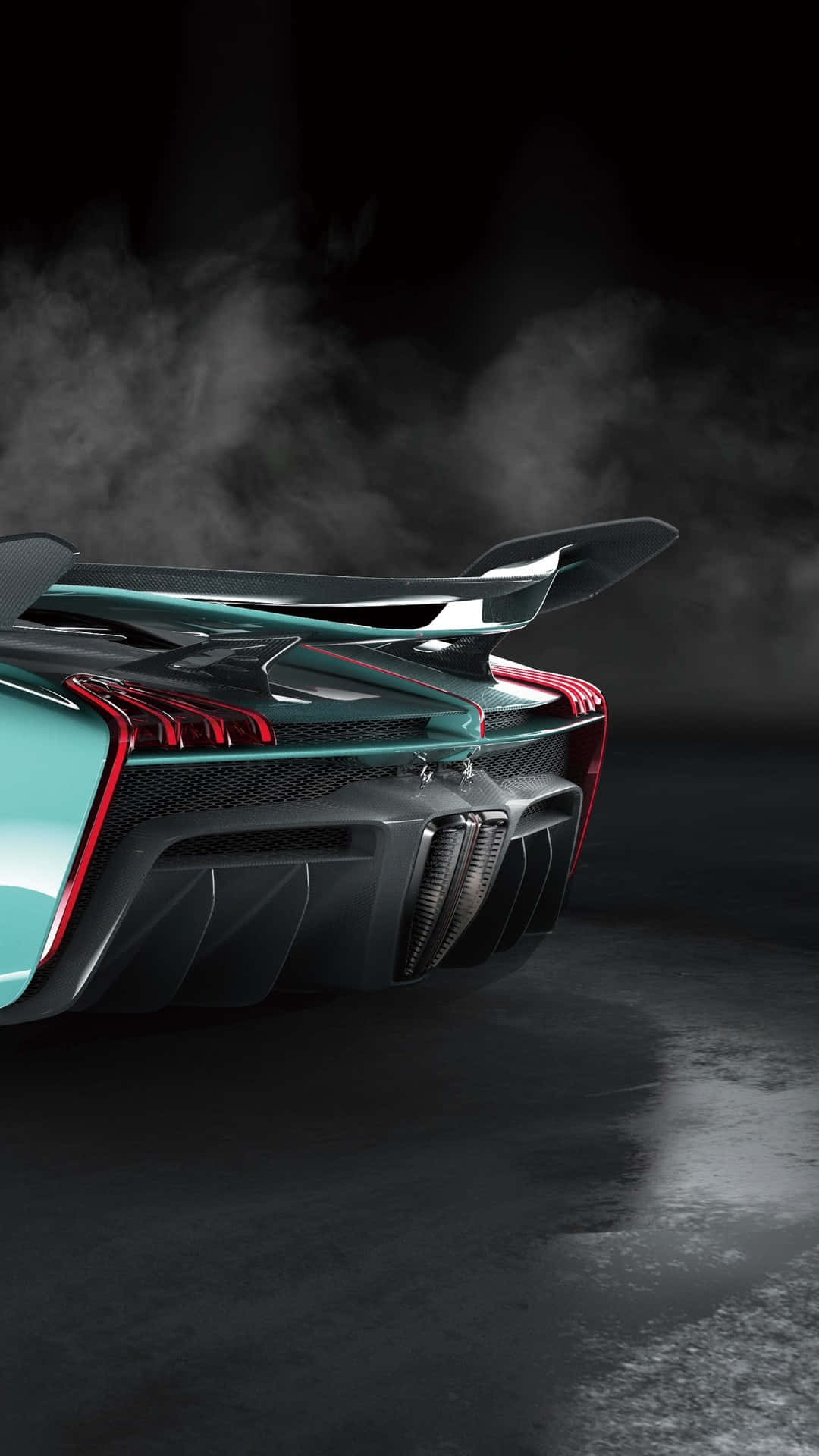 Hongqi S9, teal, red accents, Full HD Phone Wallpaper