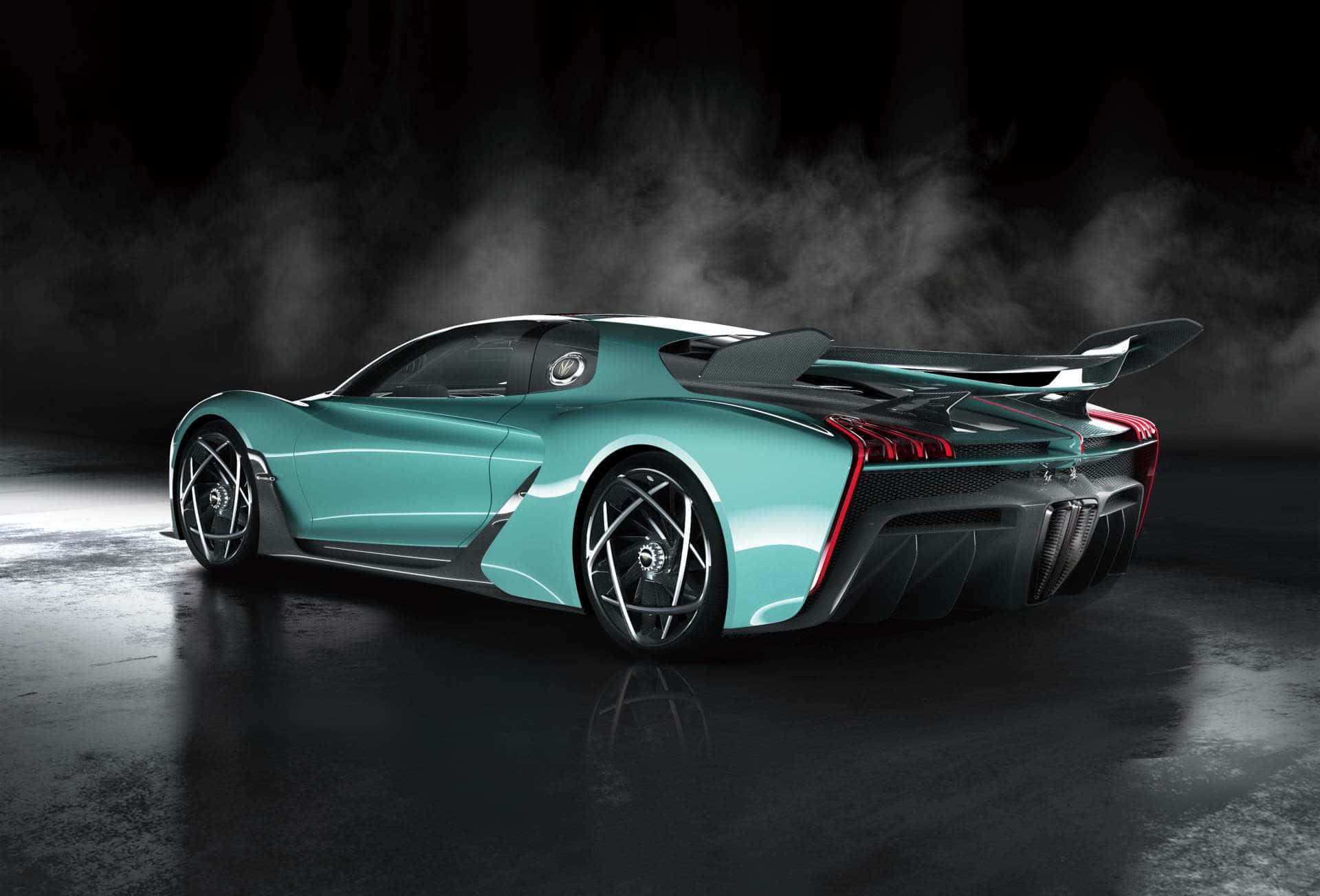 Hongqi S9, turquoise, massive wing, Full HD Desktop Wallpaper
