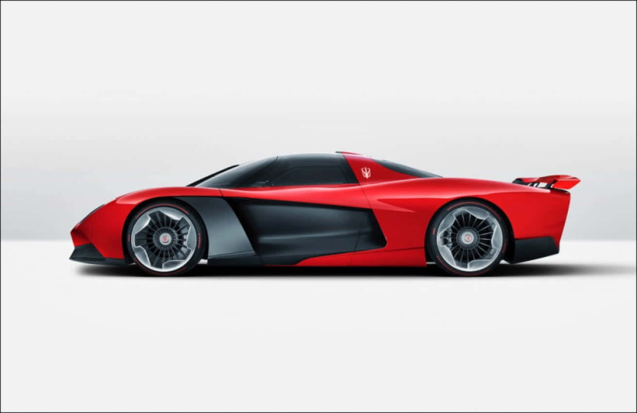 Hongqi 1311, red, black, HD Desktop Wallpaper