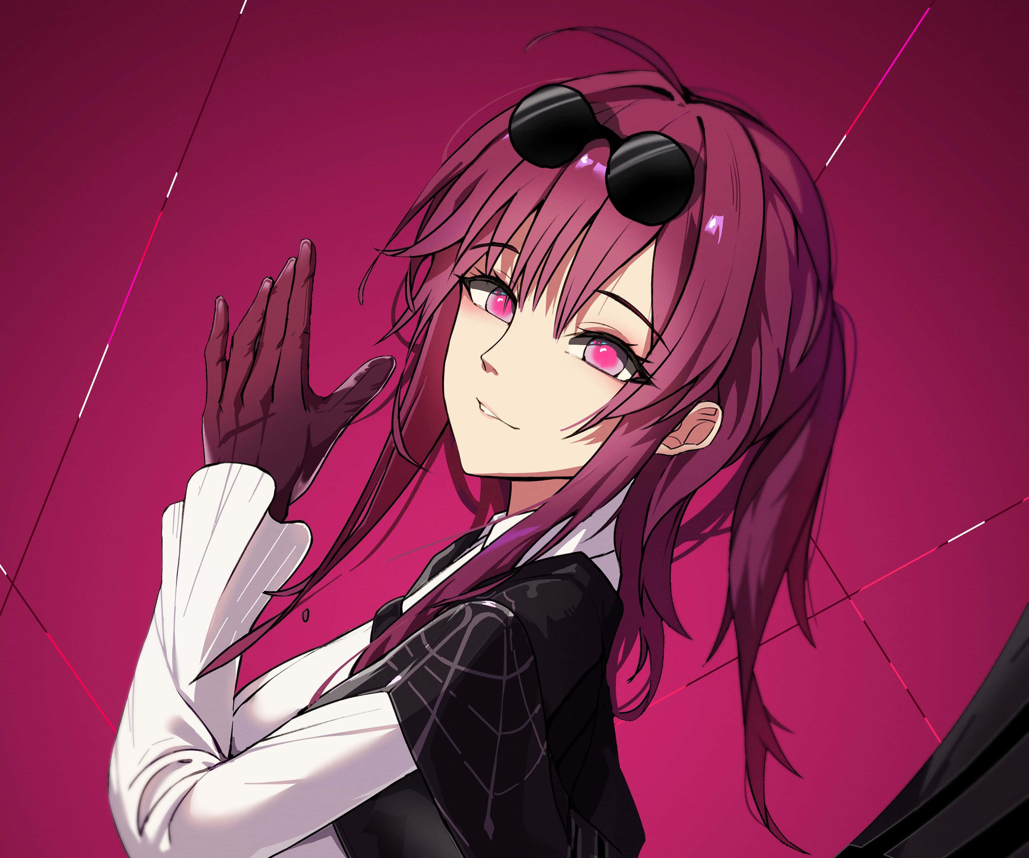 Honkai Star Rail, anime girl, pink hair, 2K Desktop Wallpaper