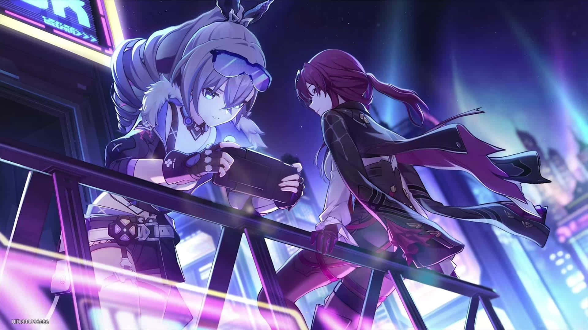 Honkai Star Rail, anime girls, futuristic gear, Full HD Desktop Wallpaper