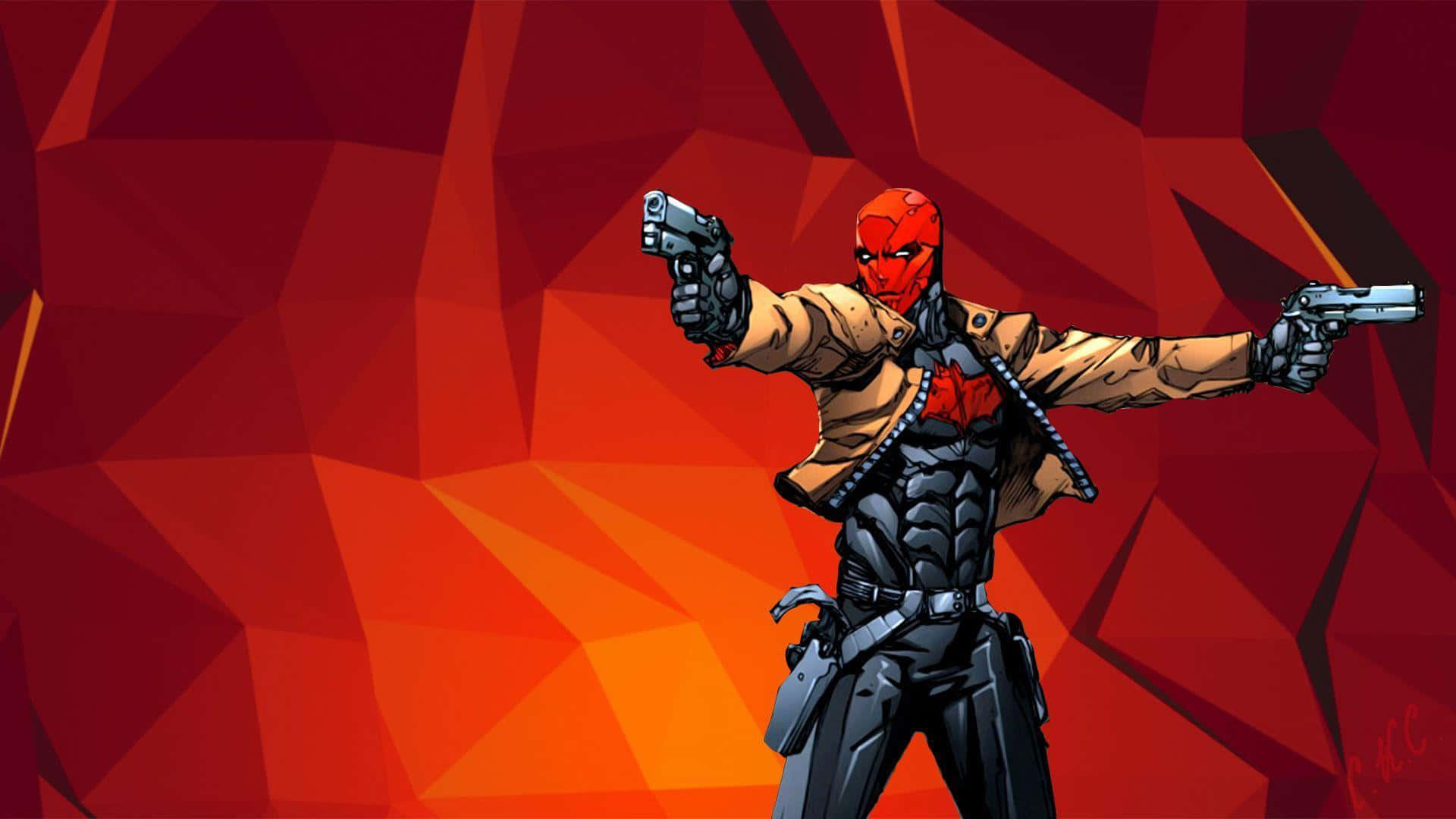Red Hood, tan jacket, black armor, Full HD Desktop Wallpaper