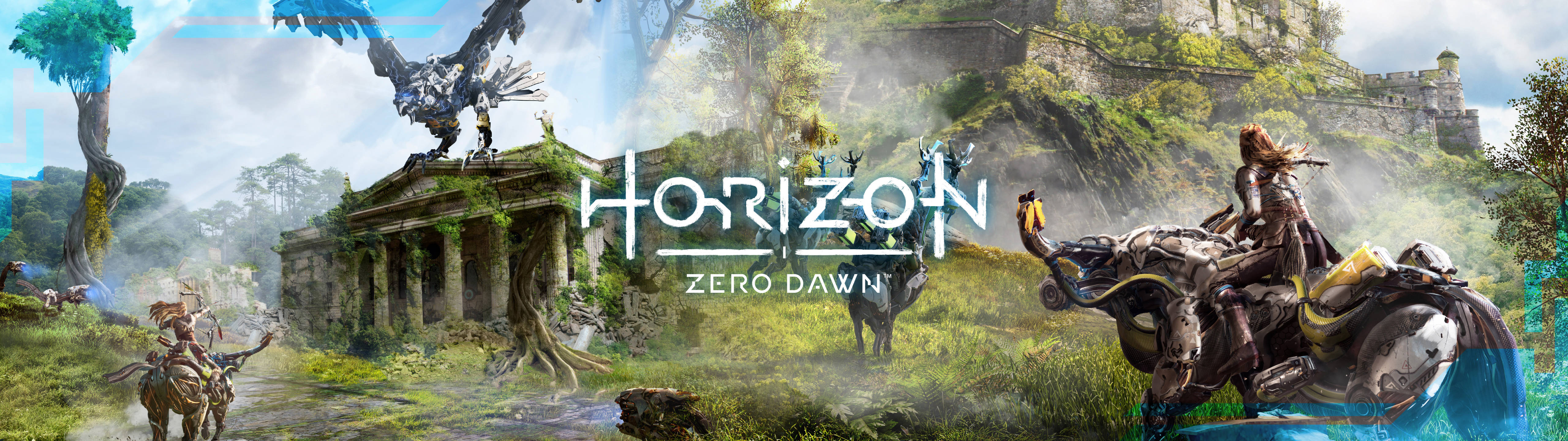 Horizon Zero Dawn, mechanical beast, giant bird, 5K Desktop Wallpaper