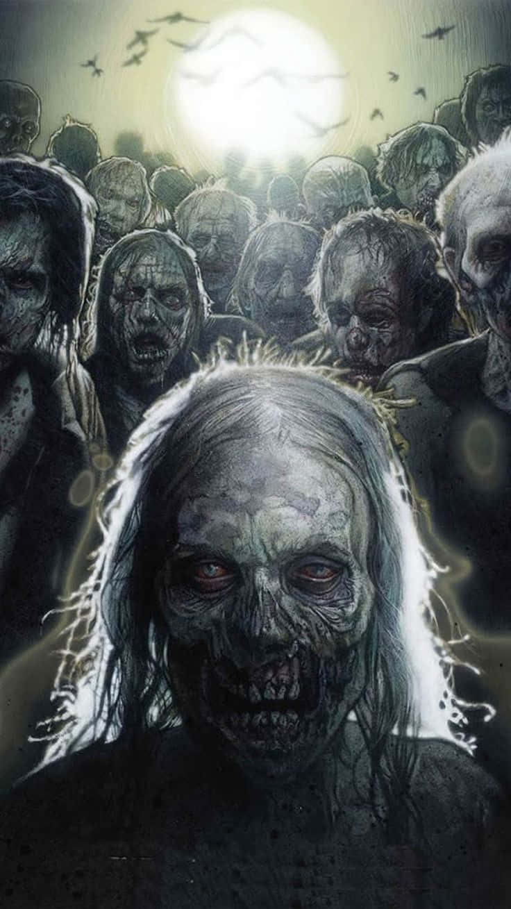 Horror iPhone, zombies, decaying flesh, HD Phone Wallpaper