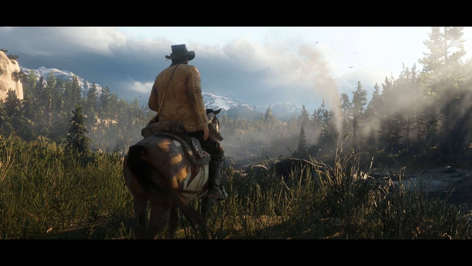Red Dead Redemption 2, horse, cowboy, Full HD Desktop Wallpaper
