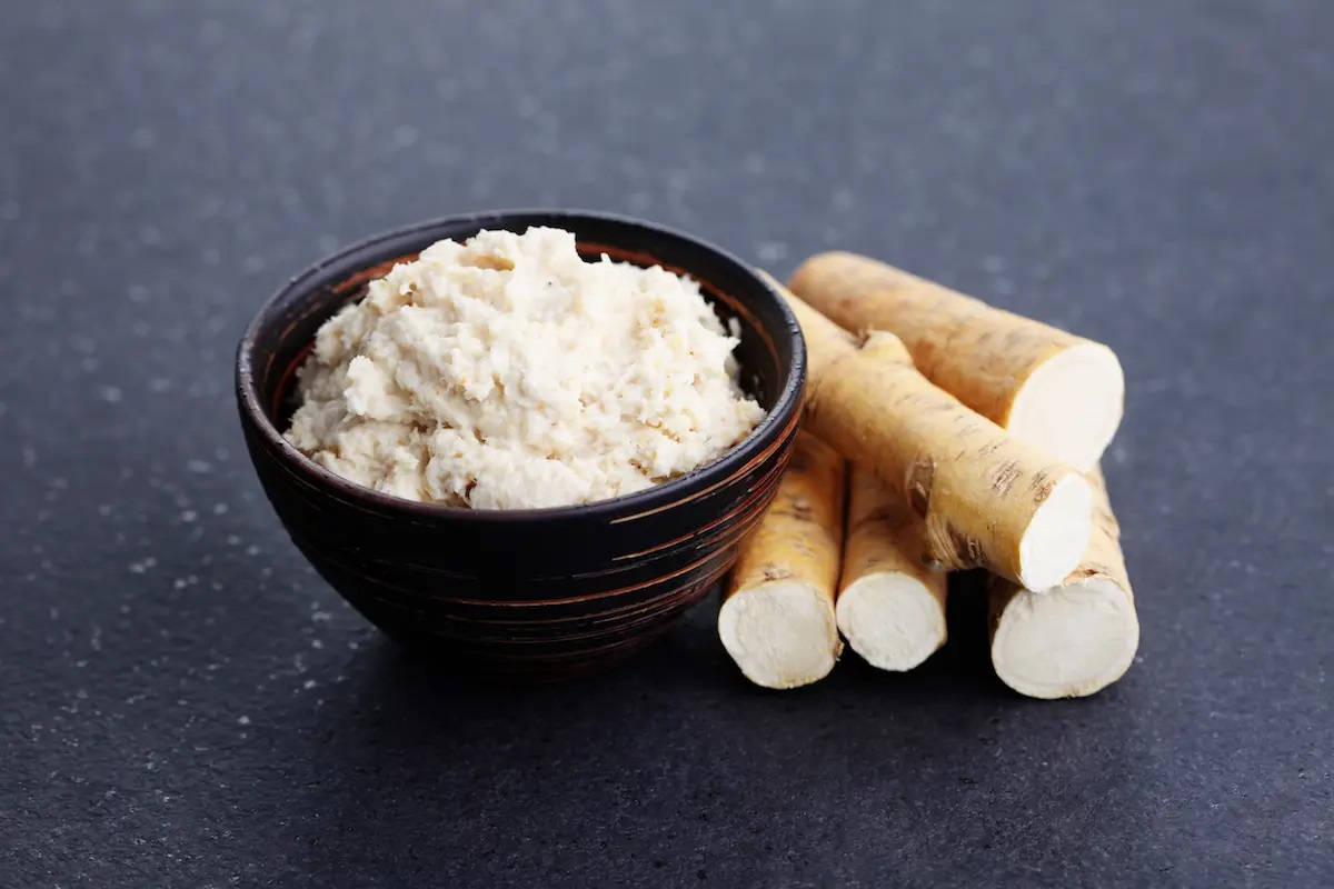 horseradish, bowl, creamy horseradish paste, SD Desktop Wallpaper