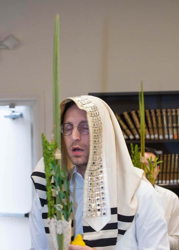 Hoshana Rabbah, synagogue, prayer shawl, SD Phone Wallpaper