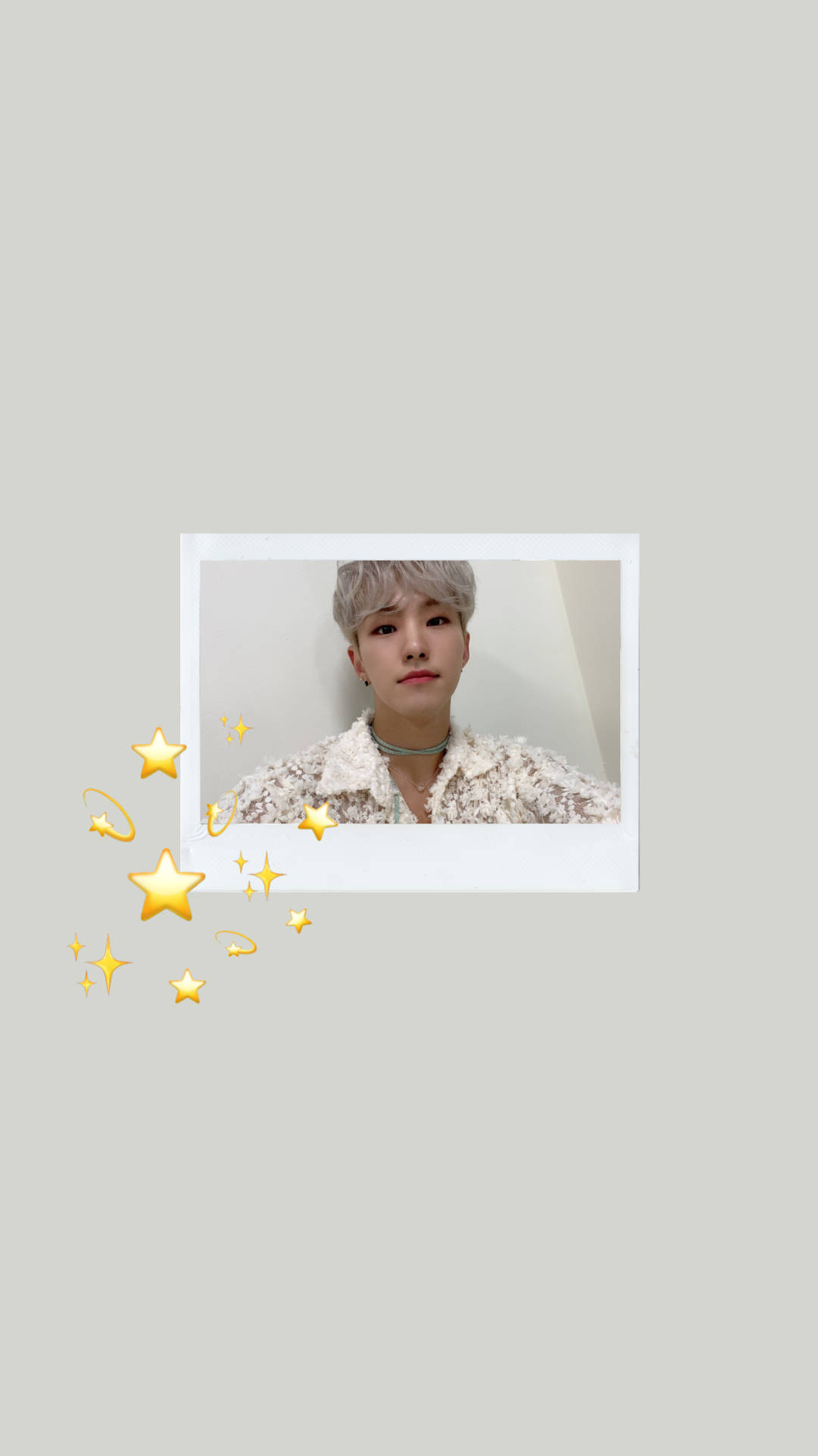 Hoshi, white frame, silver hair, Full HD Phone Wallpaper