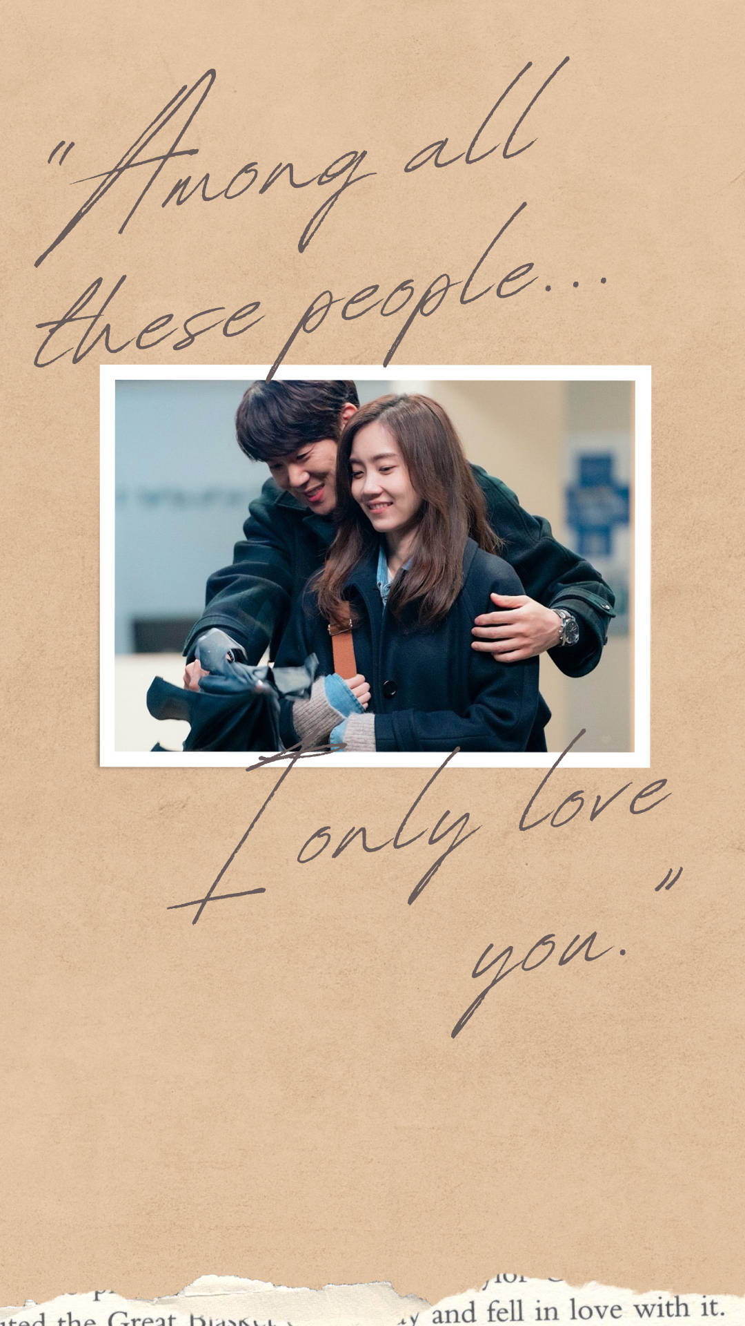Hospital Playlist, sweet gesture, handwritten romantic text, Full HD Phone Wallpaper