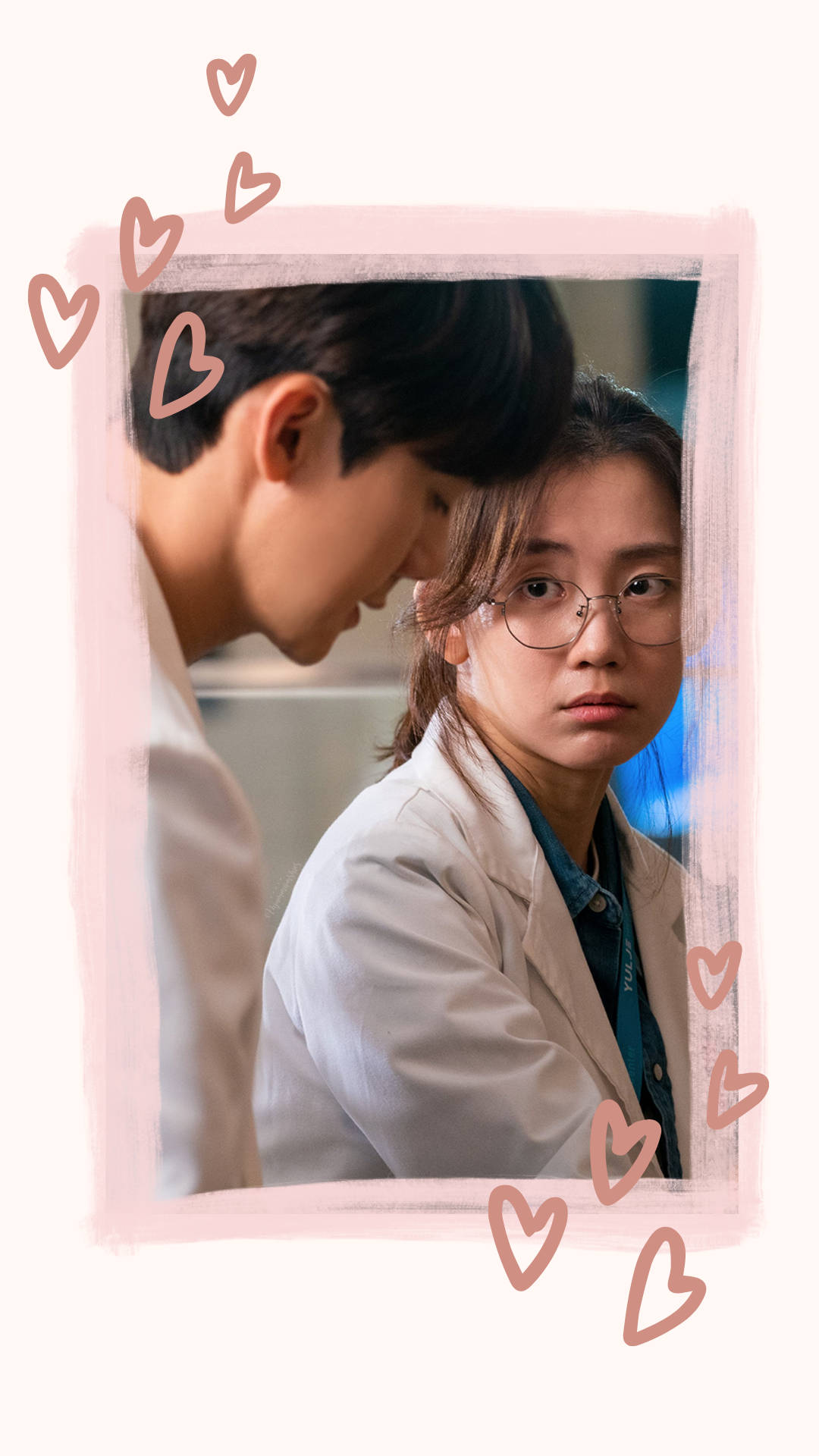 Hospital Playlist, hearts, white coats, Full HD Phone Wallpaper