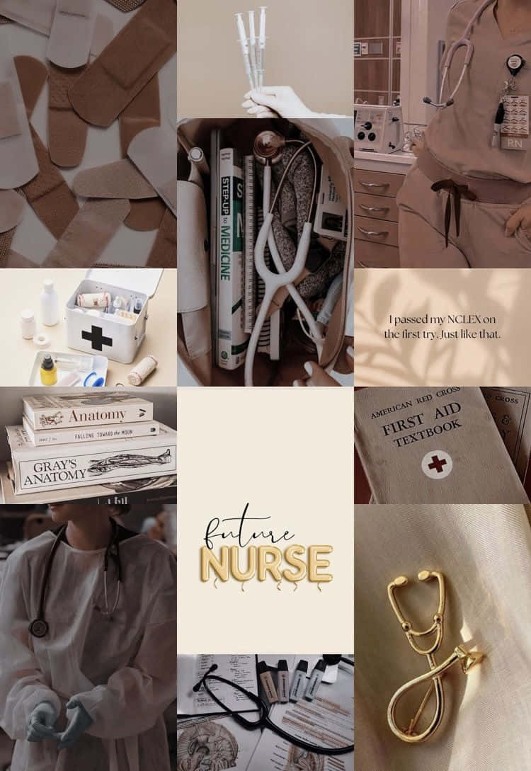 nurse, bandages, syringes, SD Phone Wallpaper
