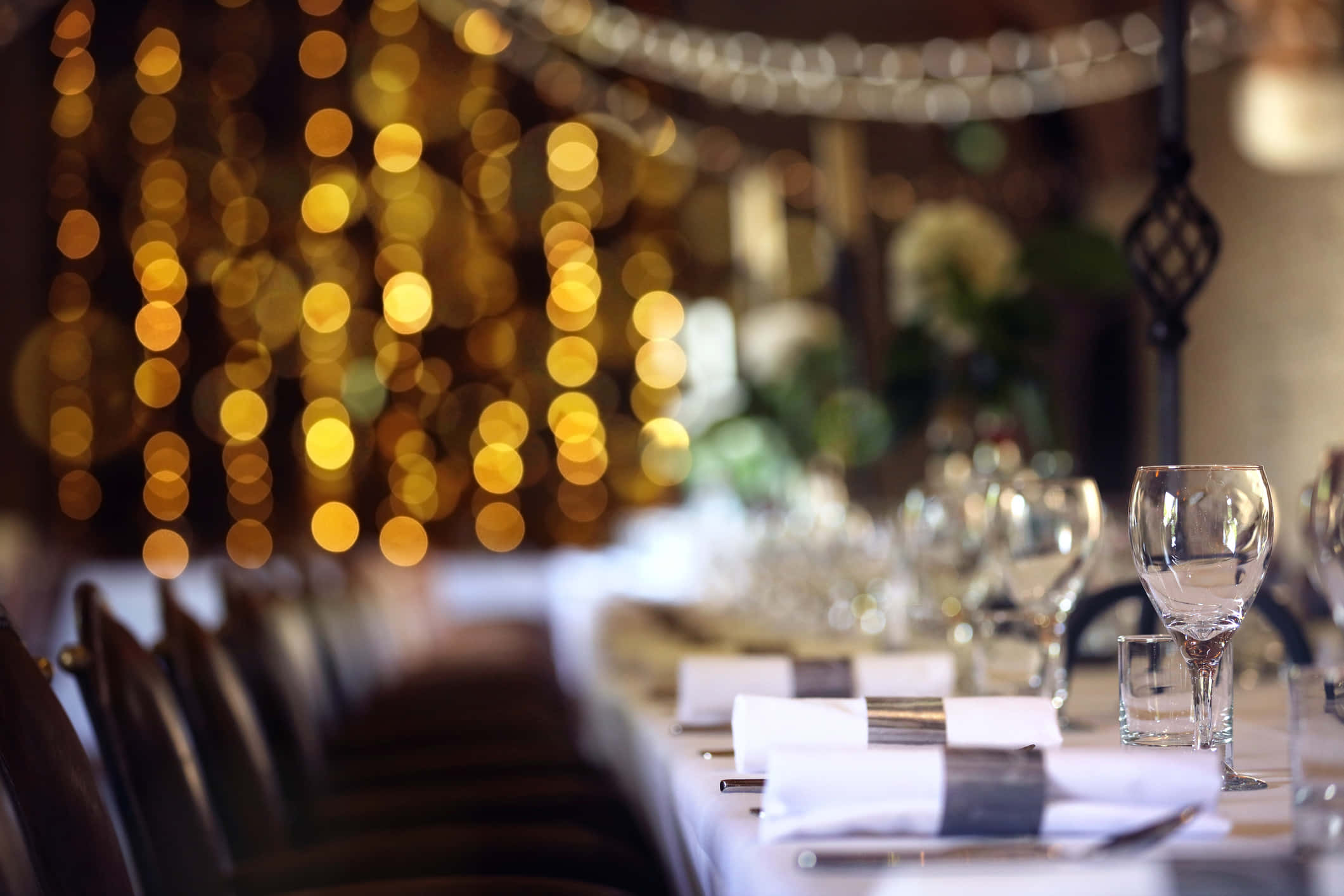 Hospitality, dining table, glassware, Full HD Desktop Wallpaper