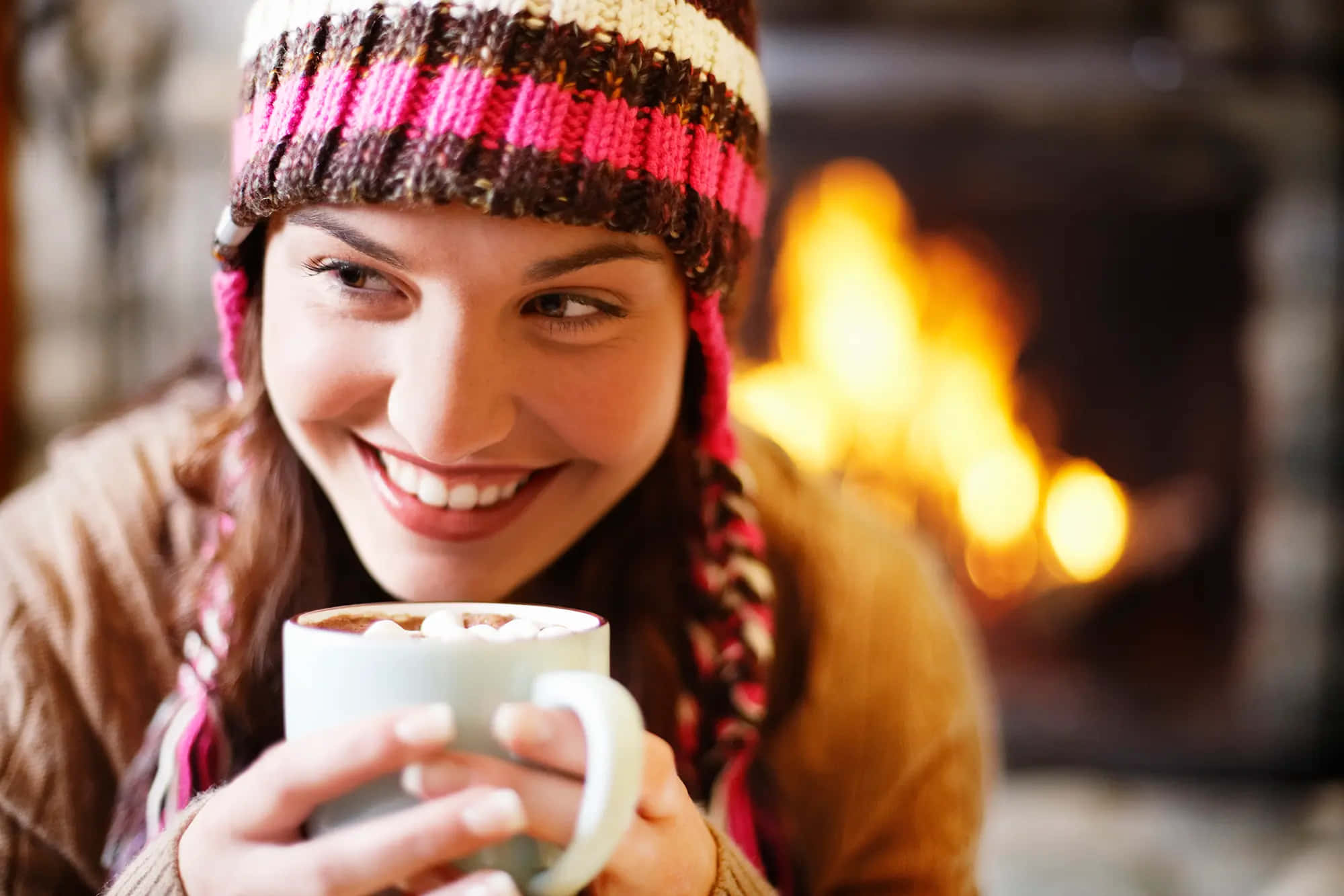 Hot Chocolate 2000, 1333, fireplace, Full HD Desktop Wallpaper