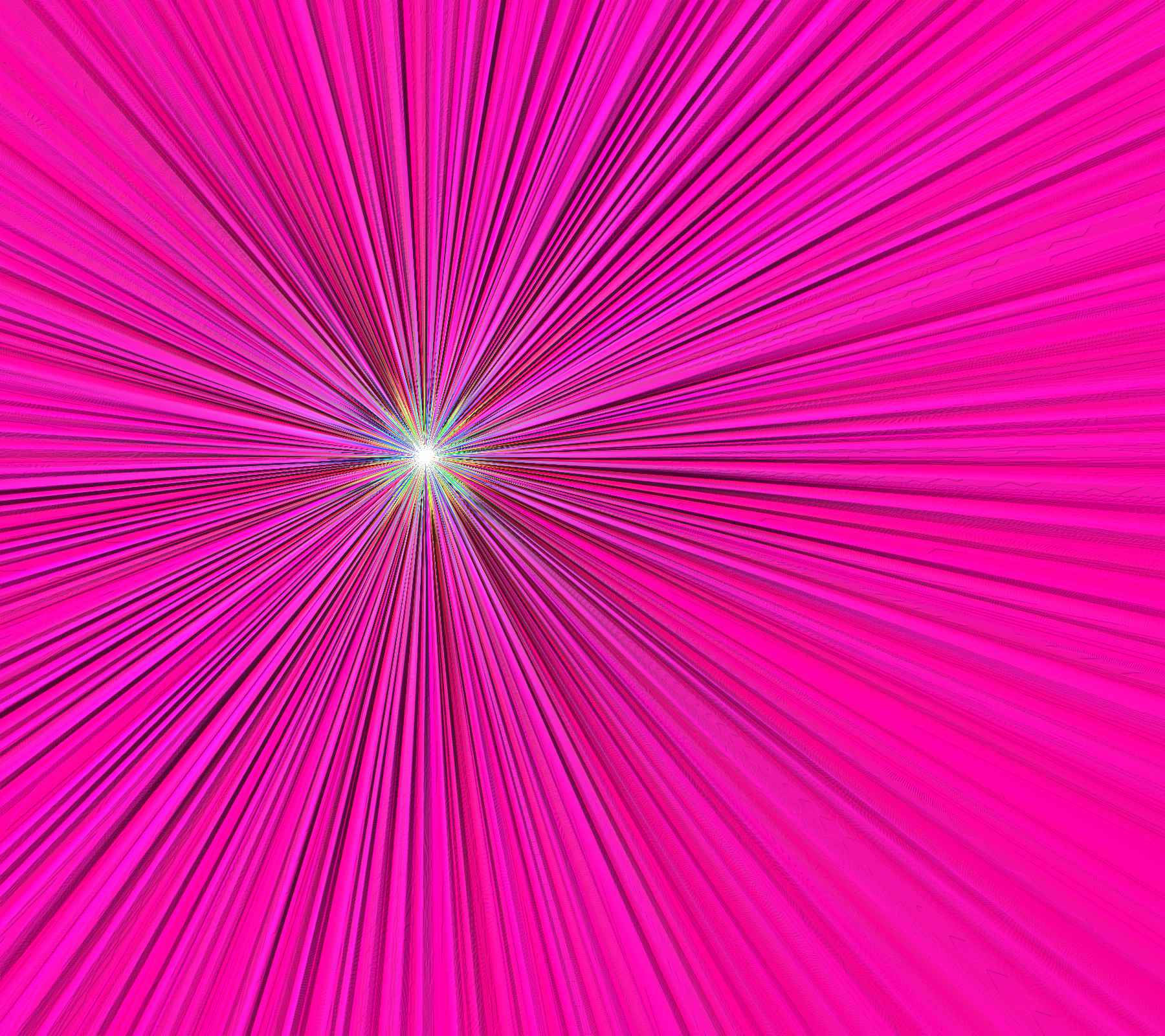 Hot Pink, starburst pattern, white, HD Desktop Wallpaper