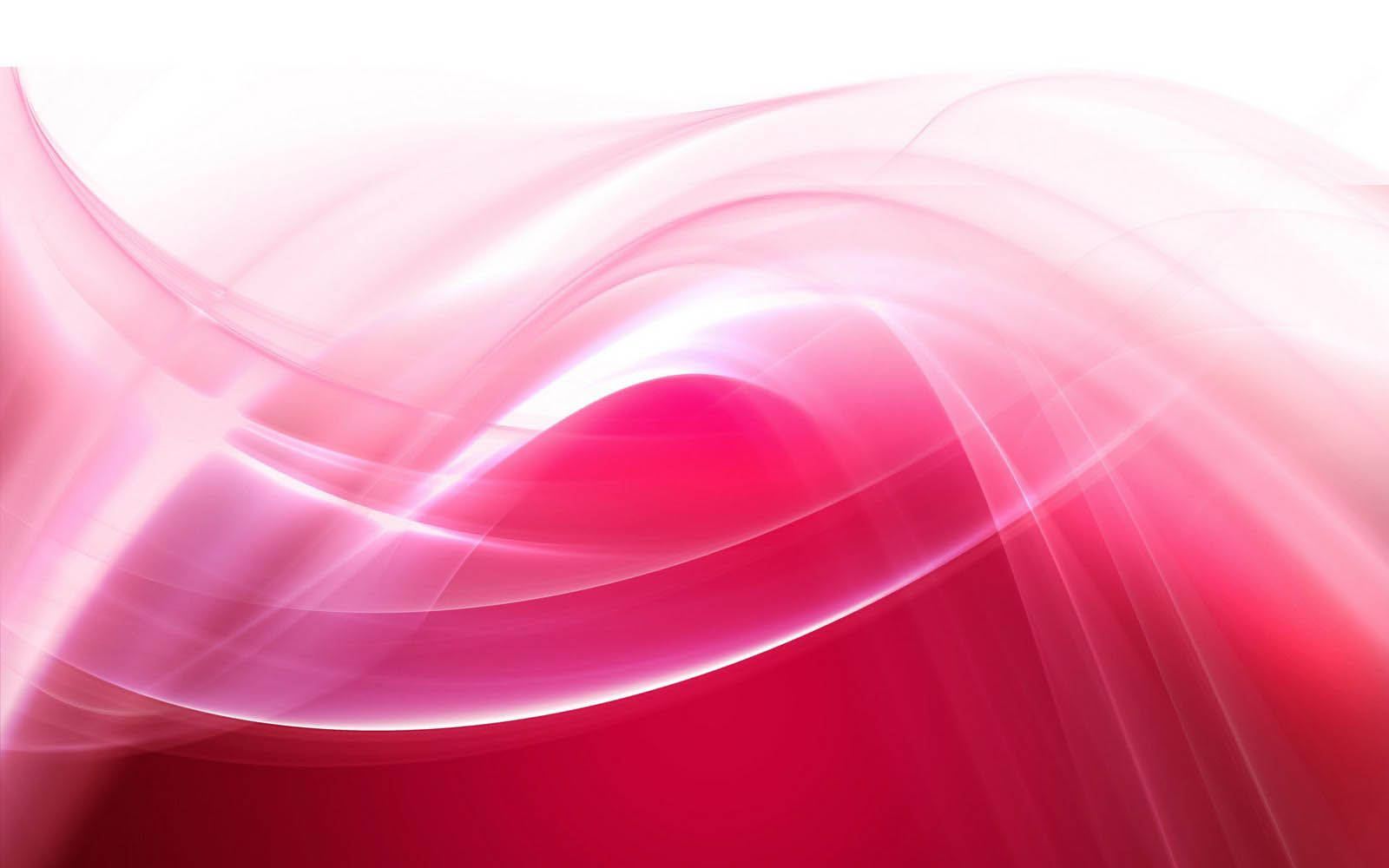 hot pink, white, abstract waves, HD Desktop Wallpaper