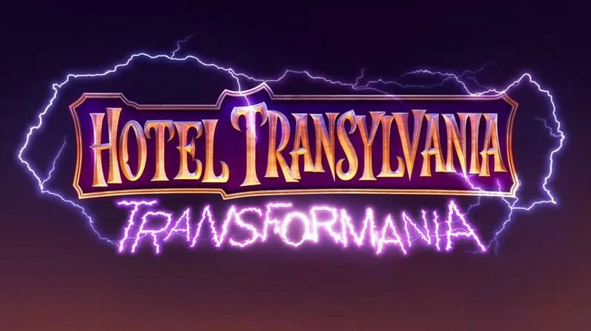 Hotel Transylvania Transformania, lightning, purple, Full HD Desktop Wallpaper
