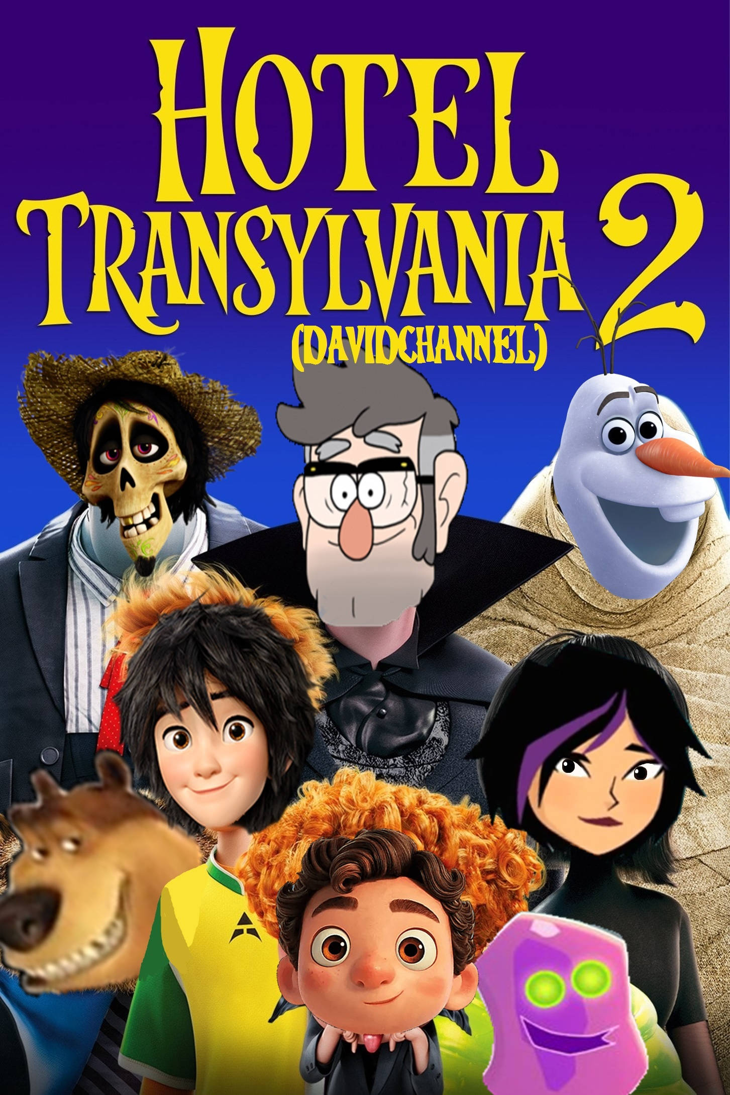 Hotel Transylvania 2, skeleton, vampire, Full HD Phone Wallpaper