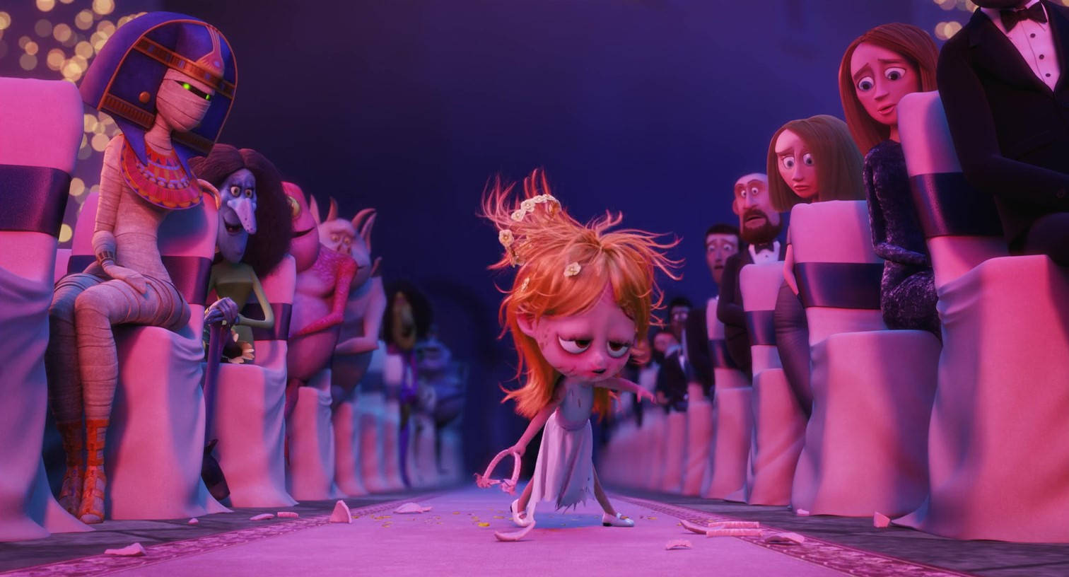 Hotel Transylvania 2, flower girl character, red-haired girl, HD Desktop Wallpaper