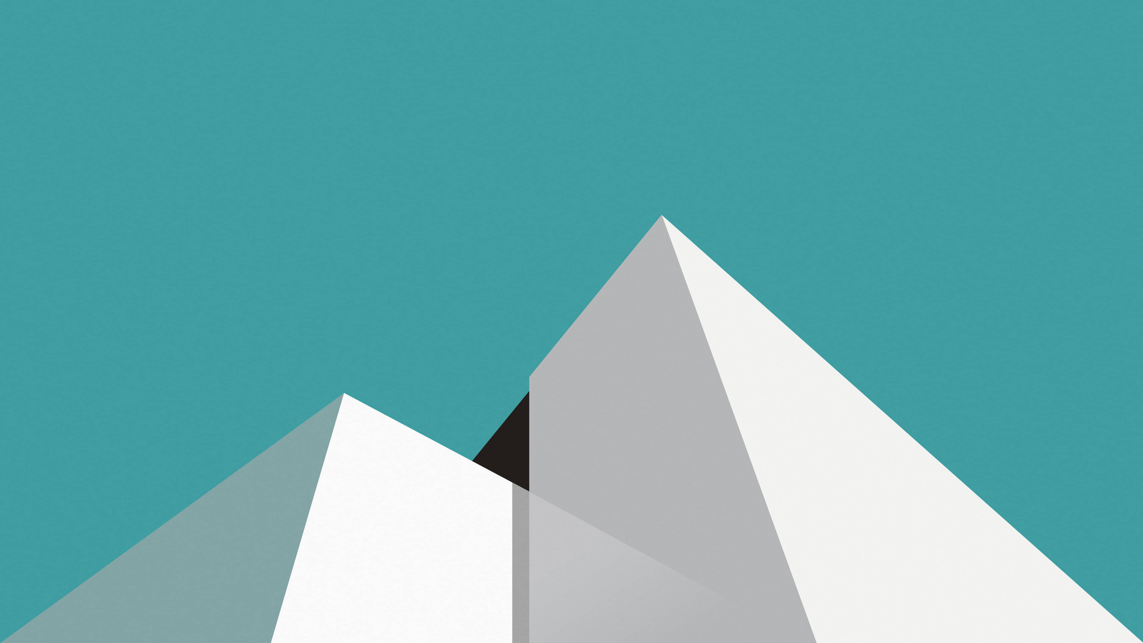 minimalist digital buildings, Hotmail, white, 4K Desktop Wallpaper