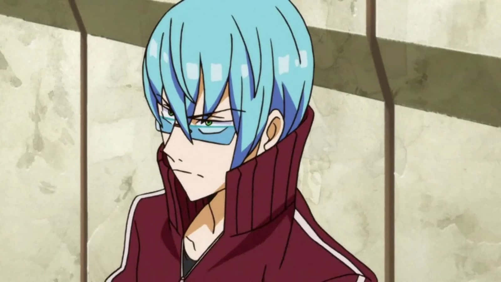 Houka Inumuta, blue-haired, glasses, HD Desktop Wallpaper